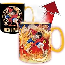ABYSTYLE - One Piece - Tazza Heat Change 460 ml Luffy & Sabo, ABYMUGA445
