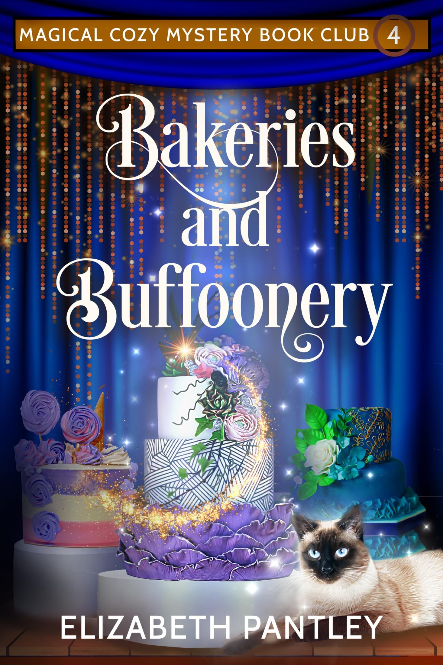 Bakeries and Buffoonery (Magical Cozy Mystery Book Club Book 4)