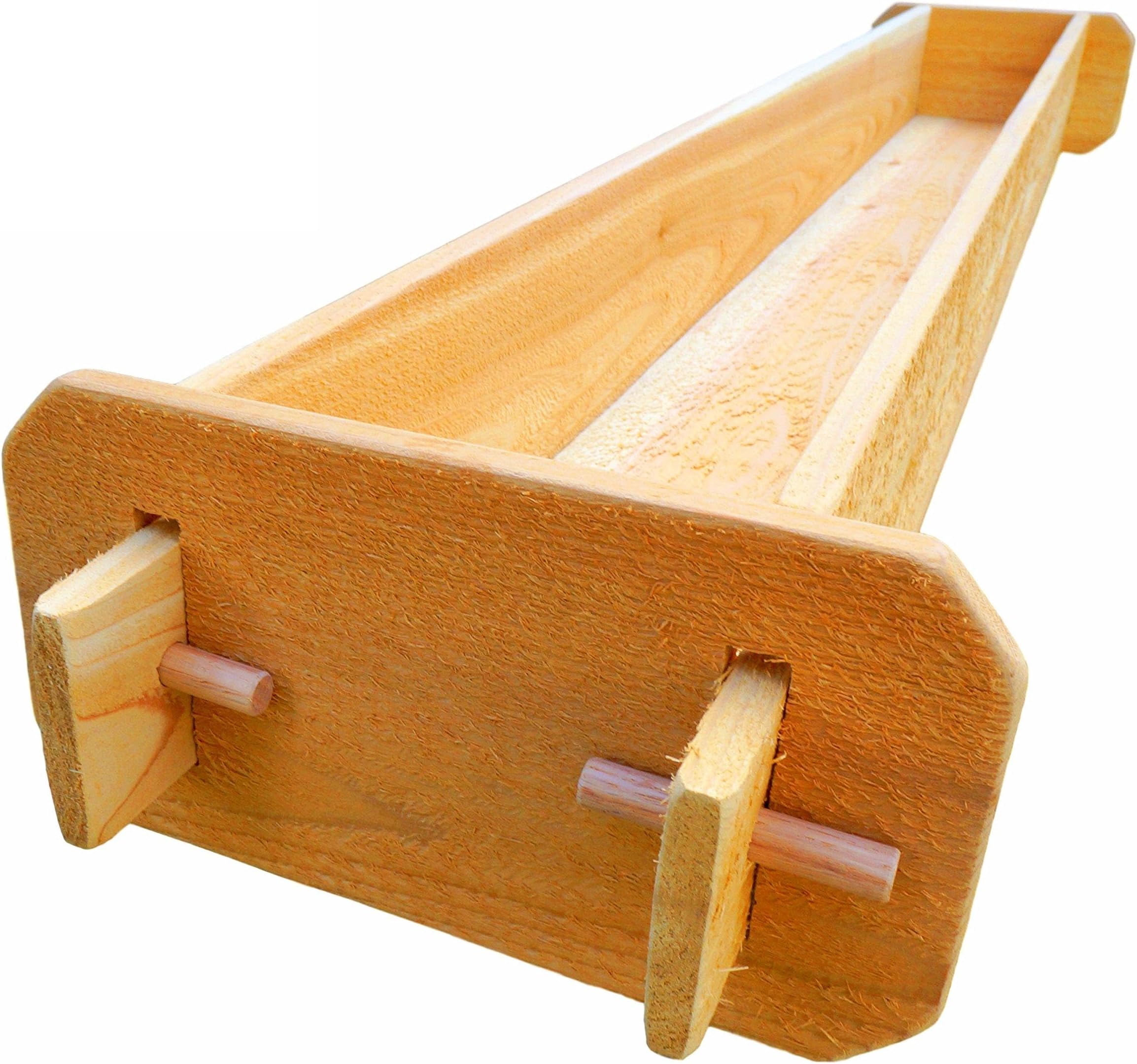 Long Outdoor Rectangular Planter Box Kit Deck Patio Balcony Western Red Cedar with Mortise and Tenon Joinery