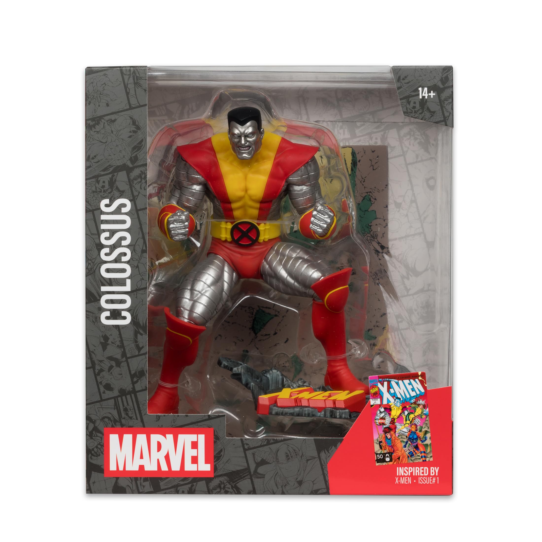 McFarlane Marvel Colossus Skala 1:10. Kolekcjonerska ze sceną (X-Men #1) Zabawki