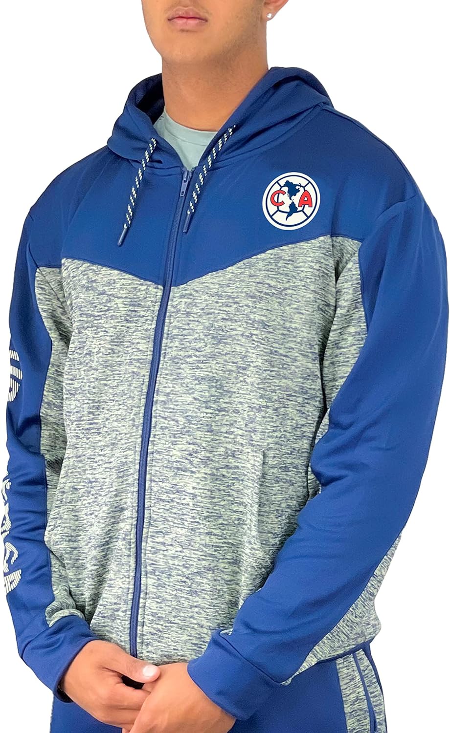 Icon Sports Club America Pullover Hoodie - Unisex Adult - Image 7