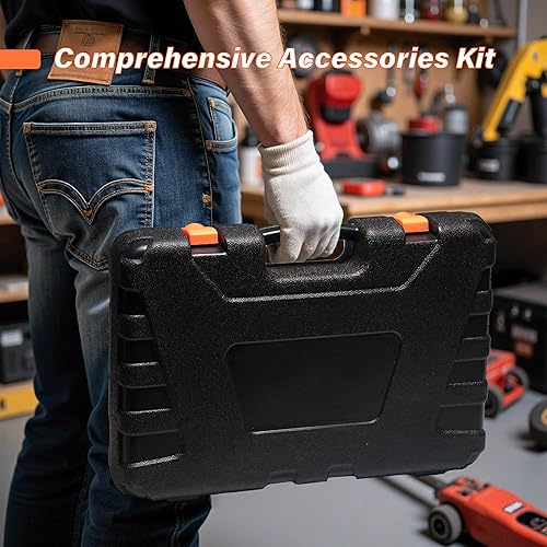 Miniatura 6 de Kit de herramientas manuales generales para el hogar, juego completo de herramientas de reparación portátil para hombres propietarios de viviendas,