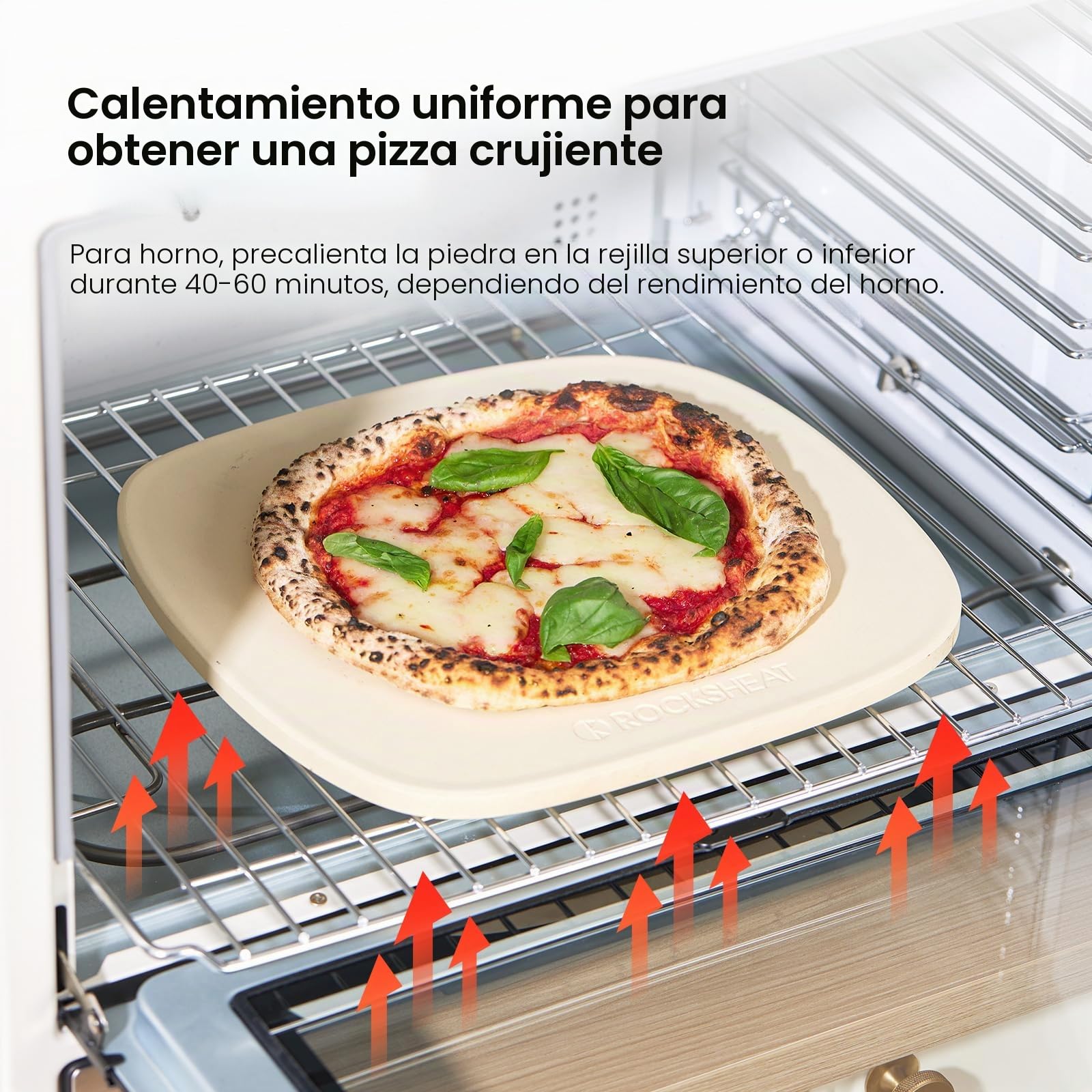 Piedra para pizza, forma única, 30 x 28 cm, piedras de pizza para horno, parrilla, barbacoa, piedra de cordierita resistente para hornear pizza, pan y galletas, diseño irregular innovador