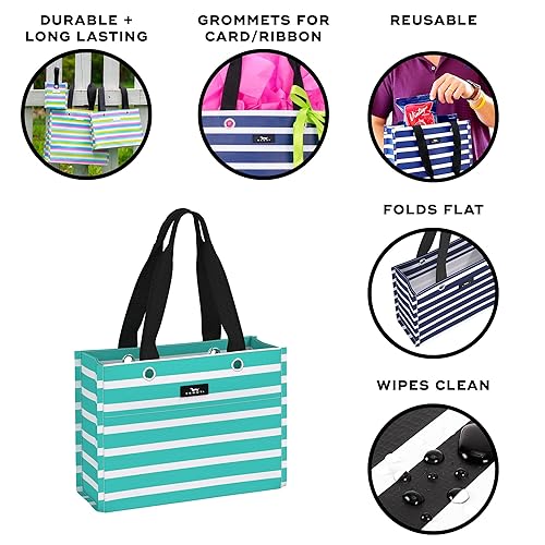 Miniatura 6 de SCOUT Bolsa de regalo de paquete pequeño, pequeña bolsa de regalo reutilizable que mide 11 x 8 x 4 pulgadas