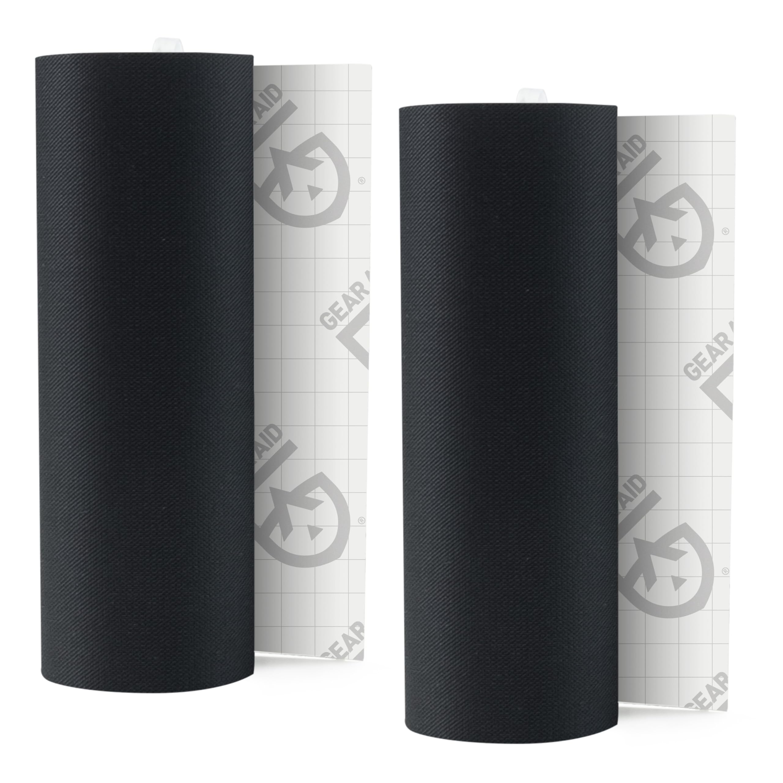 GEAR AID Tenacious Tape 3” x 20” Fabric and Vinyl Gear Repair Tape, Fix Holes and Rips in Puffy Jackets, Rain Gear, Tents, Sleeping Bags and Outdoor Equipment, Black, 2 Rolls