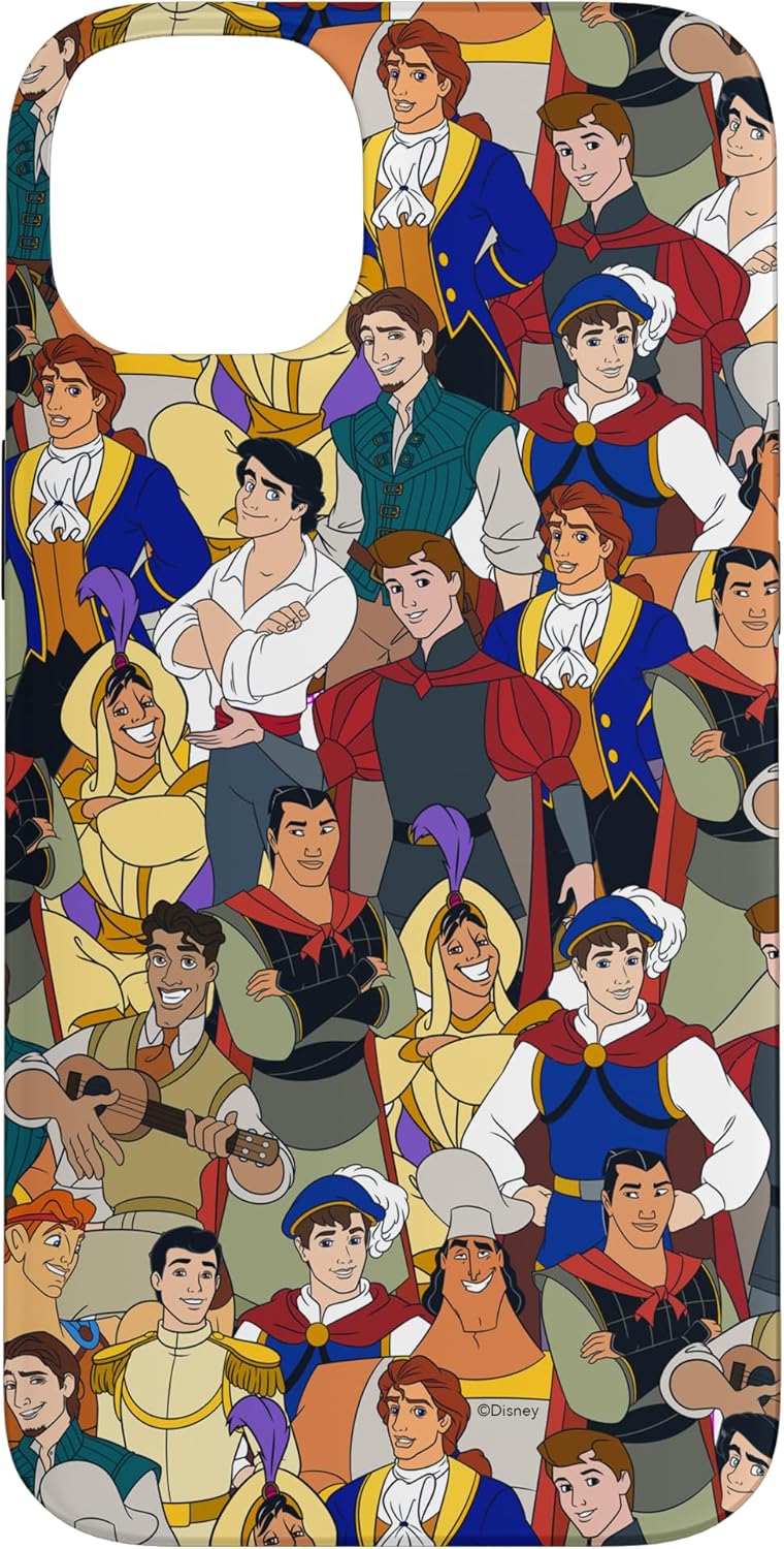 iPhone 14 Plus Disney Princess Prince Charming Print Case
