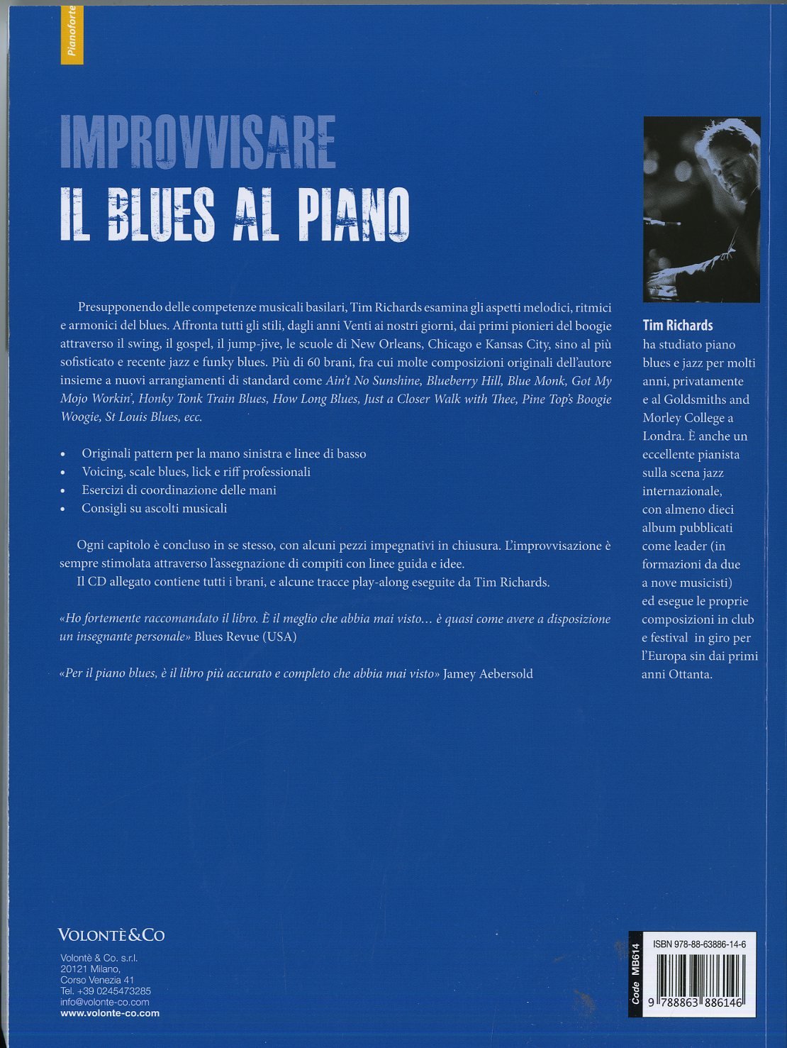 Improvvisare il blues al piano. Con CD-ROM