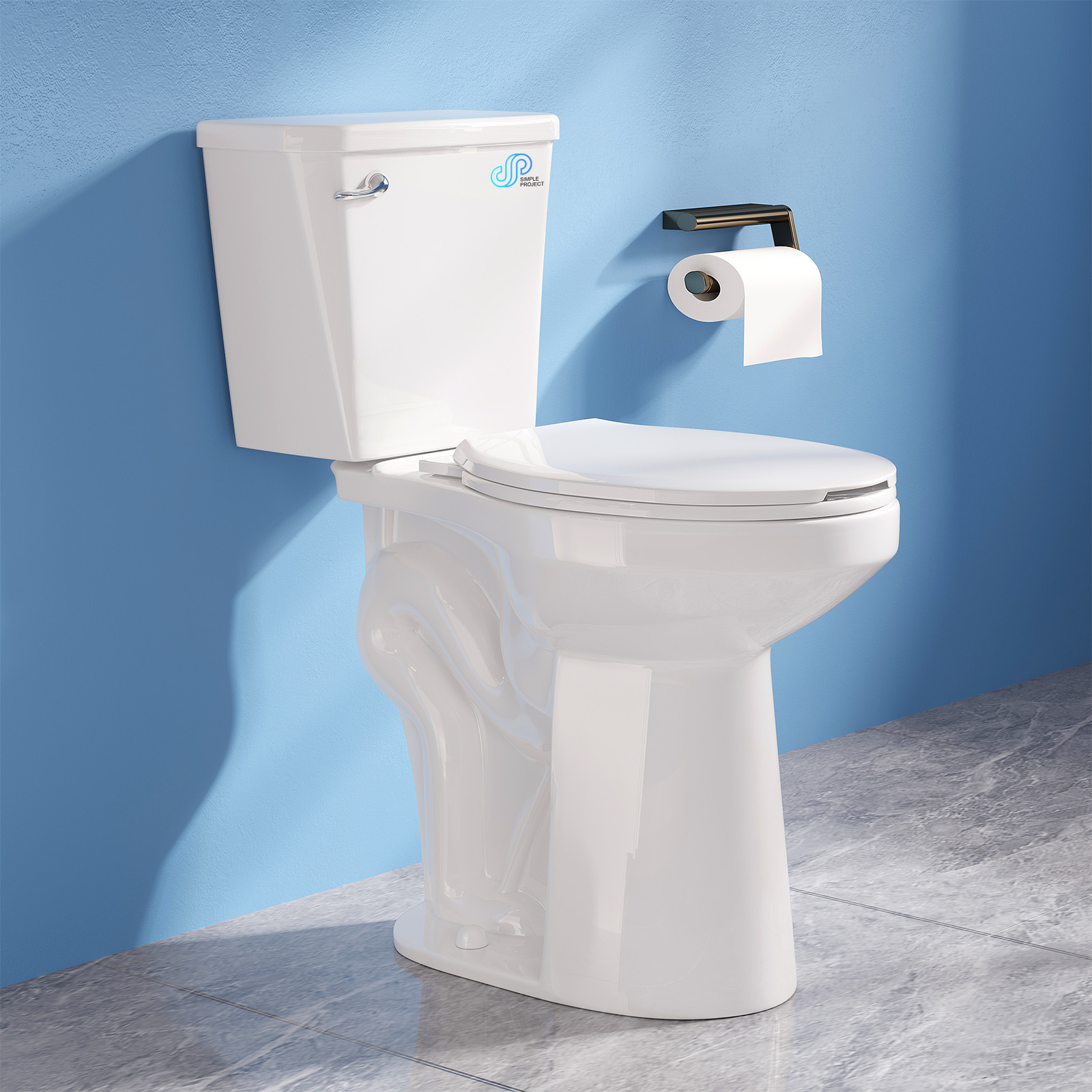 LONG TALL SHORTY Win or Lose パンク天国 オリジナル Simple Projet Tall Toilets for Seniors 21 inch Extra High Toilets