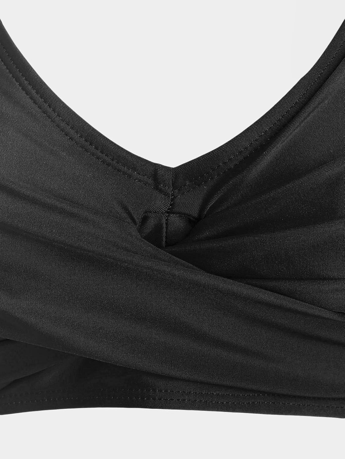 Rosegal Plus Size Women 3 Piece Tankini Swimsuit Gothic Skull Rose Spider Web Print Twist Bathing Suit