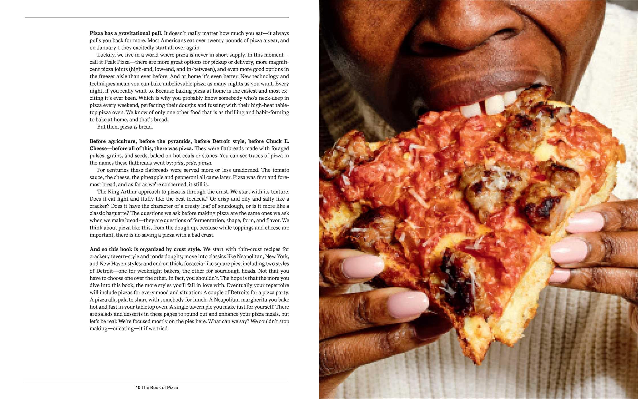 King Arthur Baking Company's Book of Pizza: Recipes for Every Pizza Maker (A Cookbook)