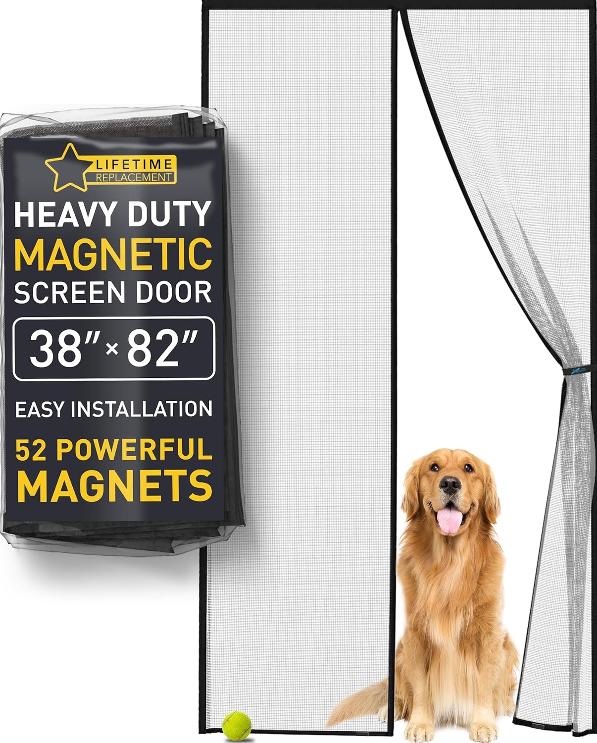 Flux Phenom Magnetic Screen Door - Bugs Out
