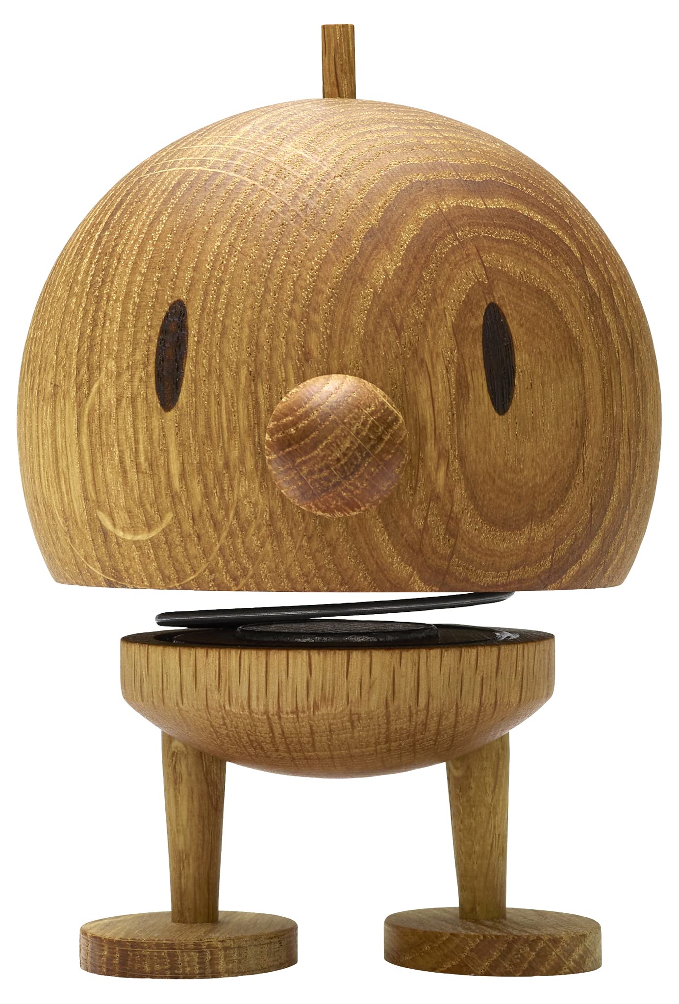 Hoptimist Wooden Bumble, Shaking Figure, Scandinavian Decoration for Living Room Office, Hallway, Bathroom, Super Gift