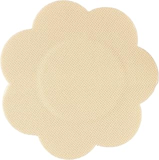 Bra Disposable Petal Tops for Fashion Modesty, Petal Shaped - Beige