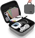 Aufbewahrungshülle für Cricut 2009427 EasyPress Mini, Tragetasche für Cricut EasyPress Mini mit elastischen Schlaufen für Zubehör, harte Tragetasche für Heat Press Maschine und Zubehör (Nur Eva Hülle)