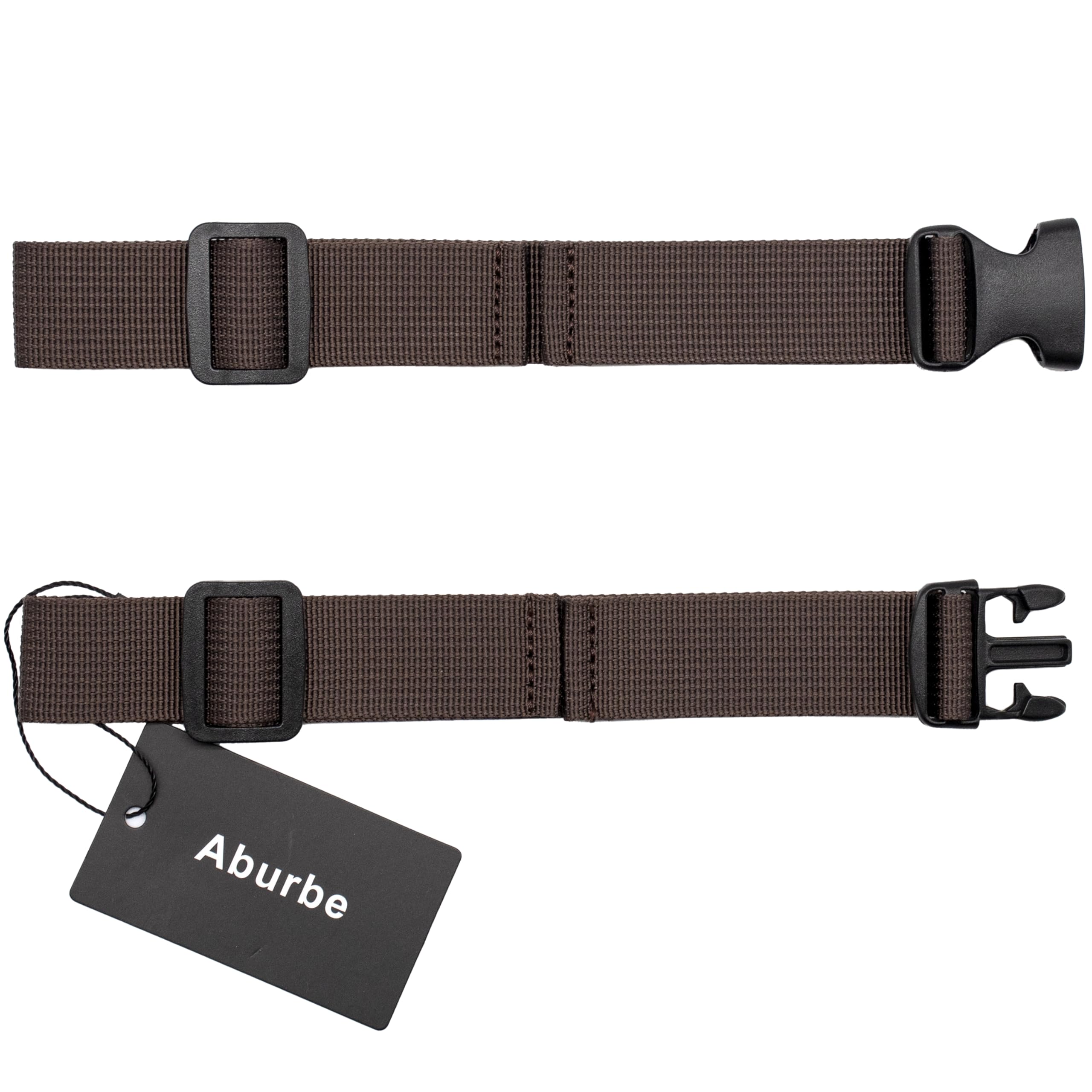 Backpack Chest Strap, Universal Add on Adjustable Sternum Strap, Chest Belt Replacement, with Heavy Duty Quick Release Buckle Clip, for Travel, Hiking, Camping, School(Brown)-image-33
