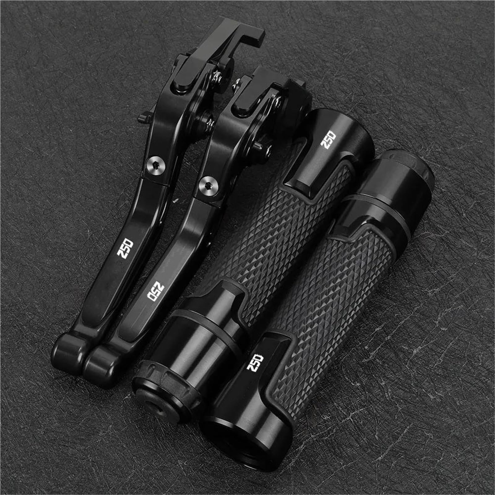 Gquikgw Black2 Replace Motorcycle Brake Clutch Levers Handlebar Controls Enhanced Riding Experience For Cbr250r Cbr 250R Cbr250 R 2011-2018(Black2)