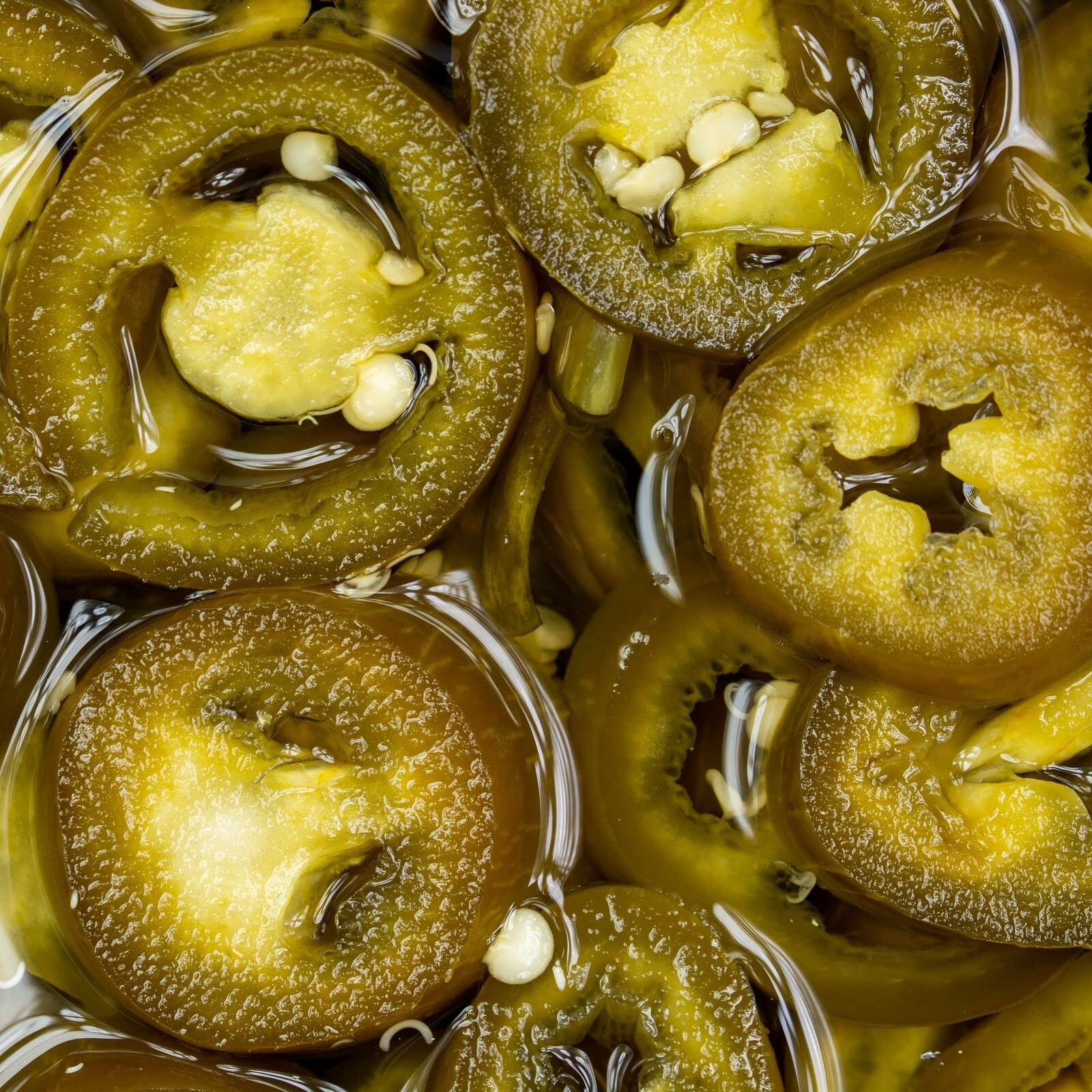 HYMOR GRÜNE JALAPENOS - 4x 1,5kg - eingelegte Jalapeno-Peperoni, feurig scharf im Geschmack, beliebt auf Pizza, in Aufläufen oder Salaten, Burger und natürlich im Kino Nachos mit Käsesoße
