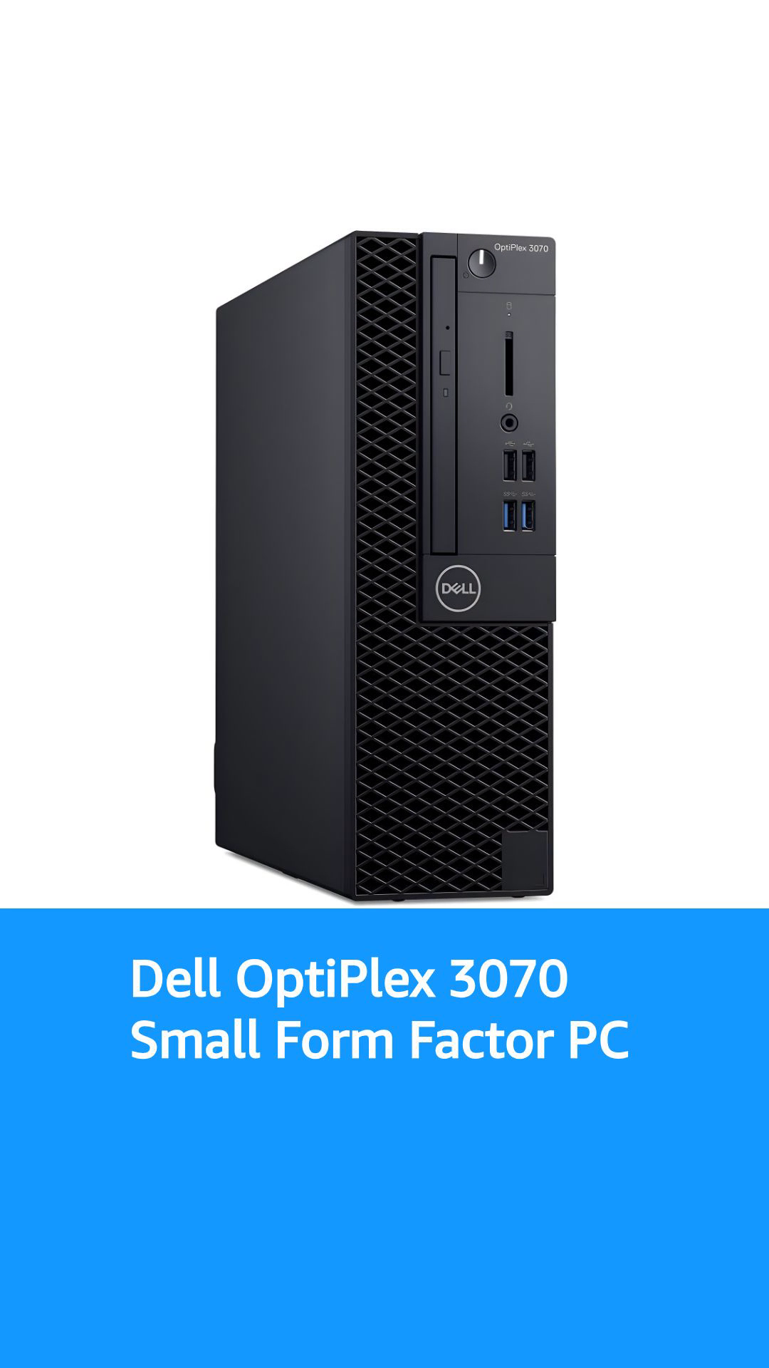 Dell OptiPlex 3070 Small Form Factor PC, Intel Hexa Core i5-9500