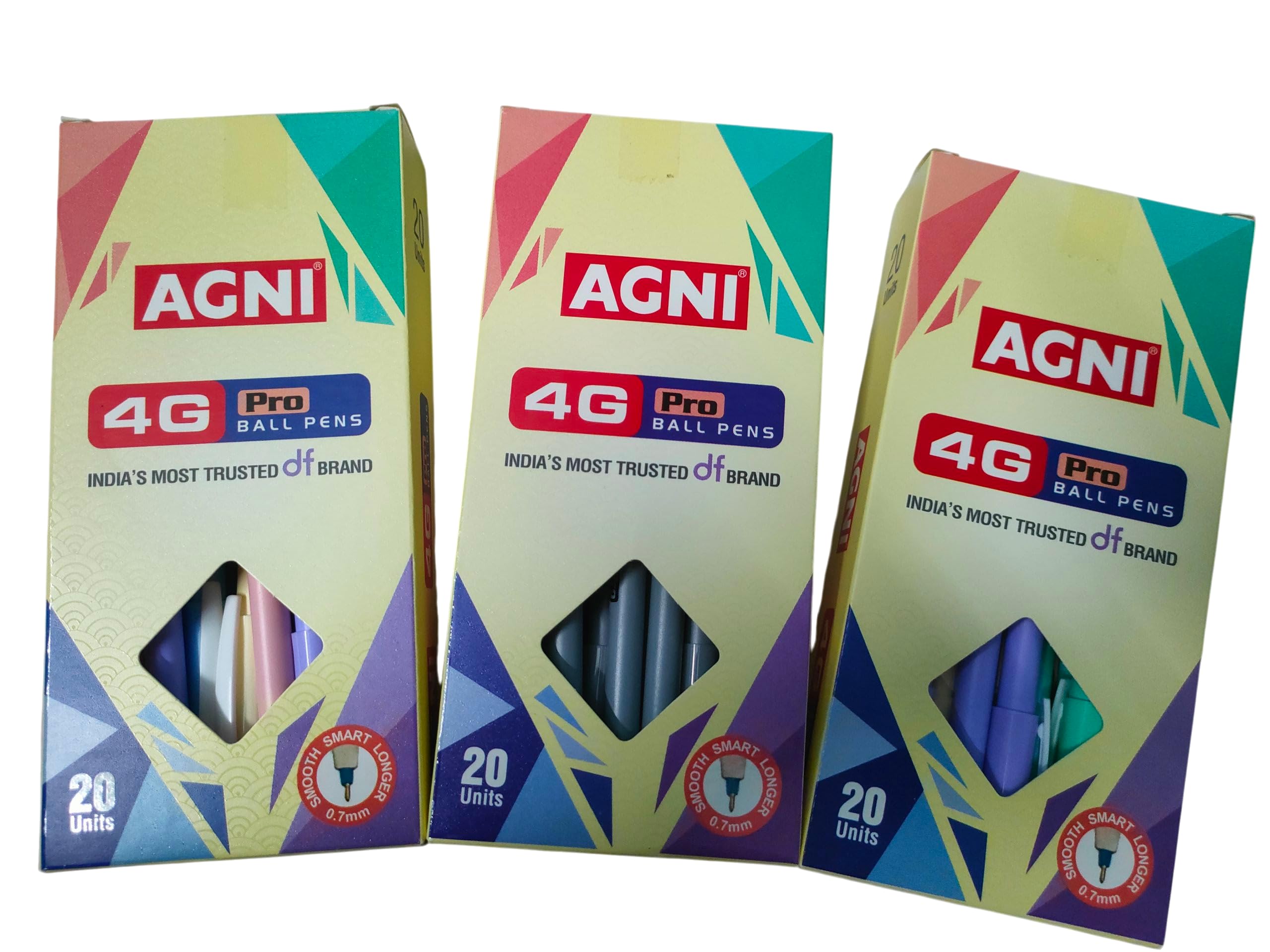 CART Point AGNI 4G Pro 40U Blue & 20U Black Combo Pens | Pack of 60 Units | Each Pack contains 20 units | India's Most Trusted DF Pens-image-38