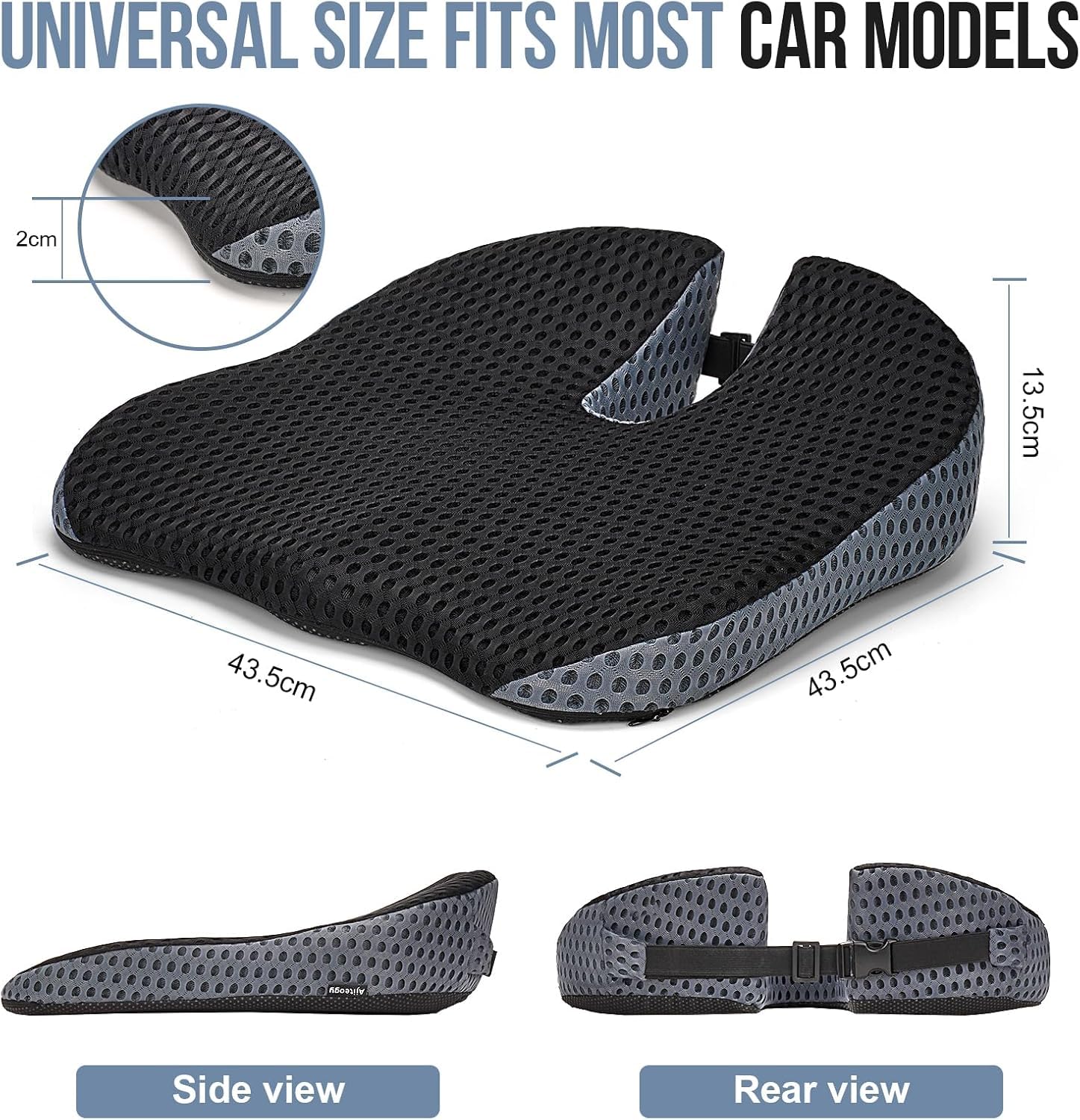 1 Pezzi cuscino seggiolino auto per Mercedes-Benz EQT (E420) 2023 2024