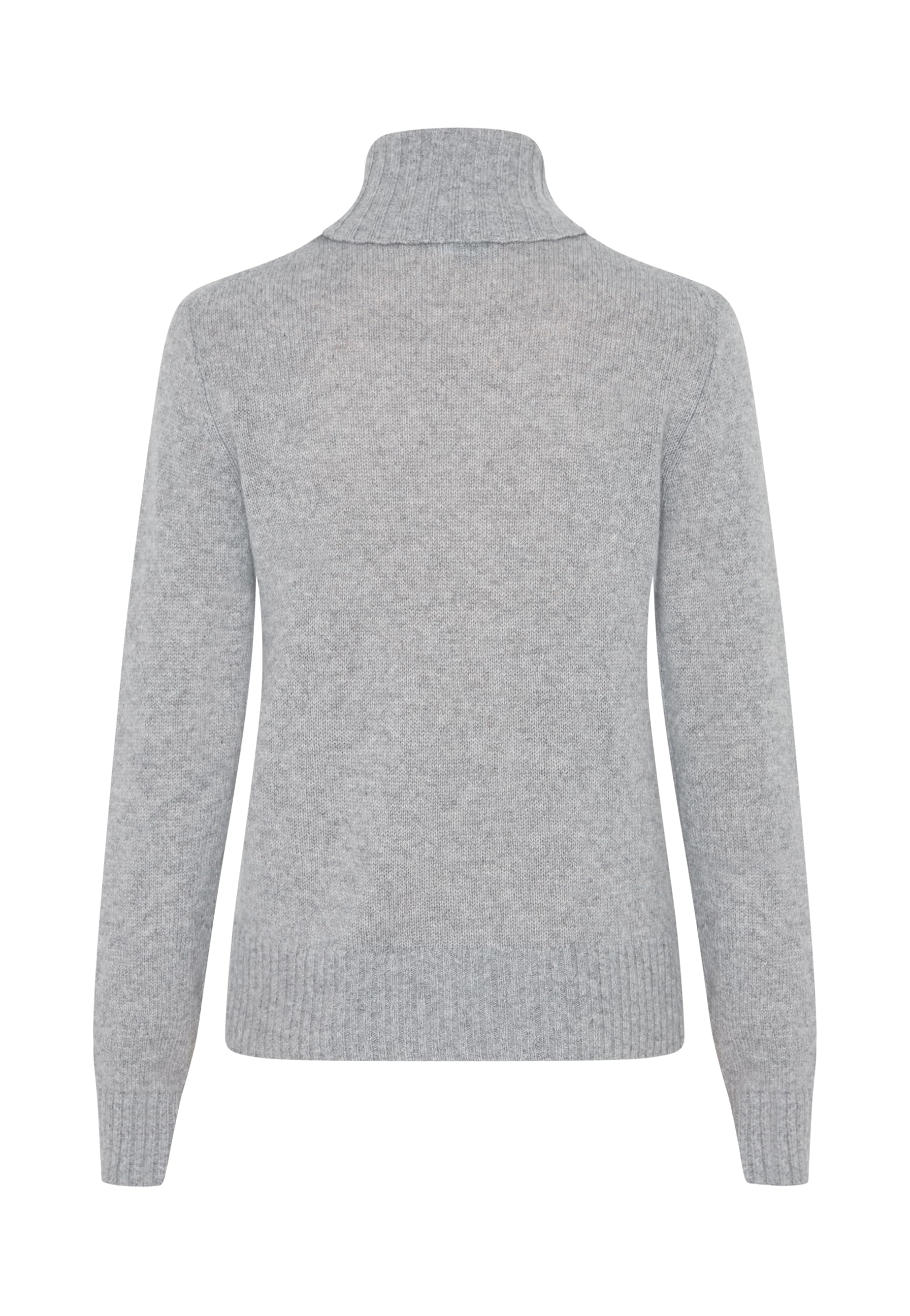 Style & Republic Damen Rollkragenpullover aus 100% Kaschmir, Regular-Passform, stilvoller Premium-Cashmere-Strickpullover für Herbst und Winter