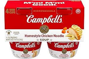 Homestyle Chicken Noodle Soup in a Microwavable Cup