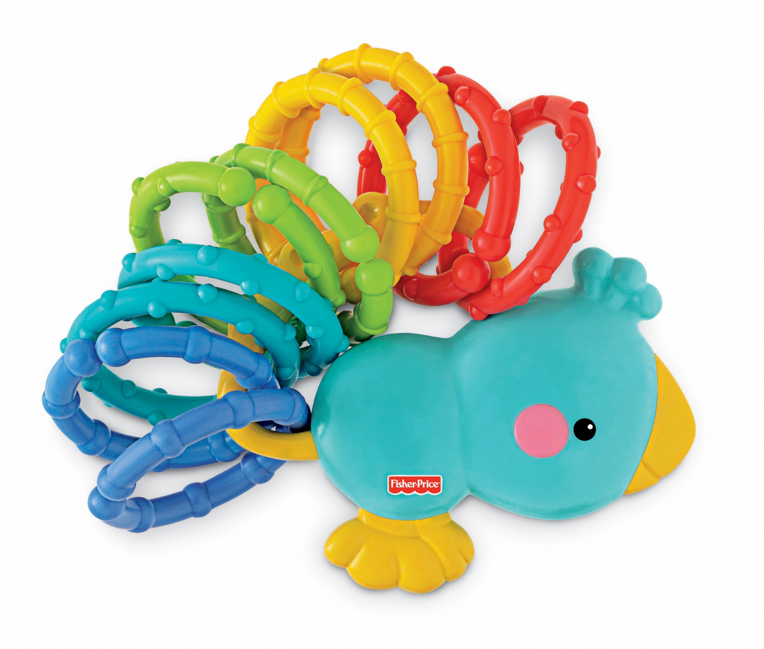 Fisher Price - Sonajero y Mordedor - Pajarito