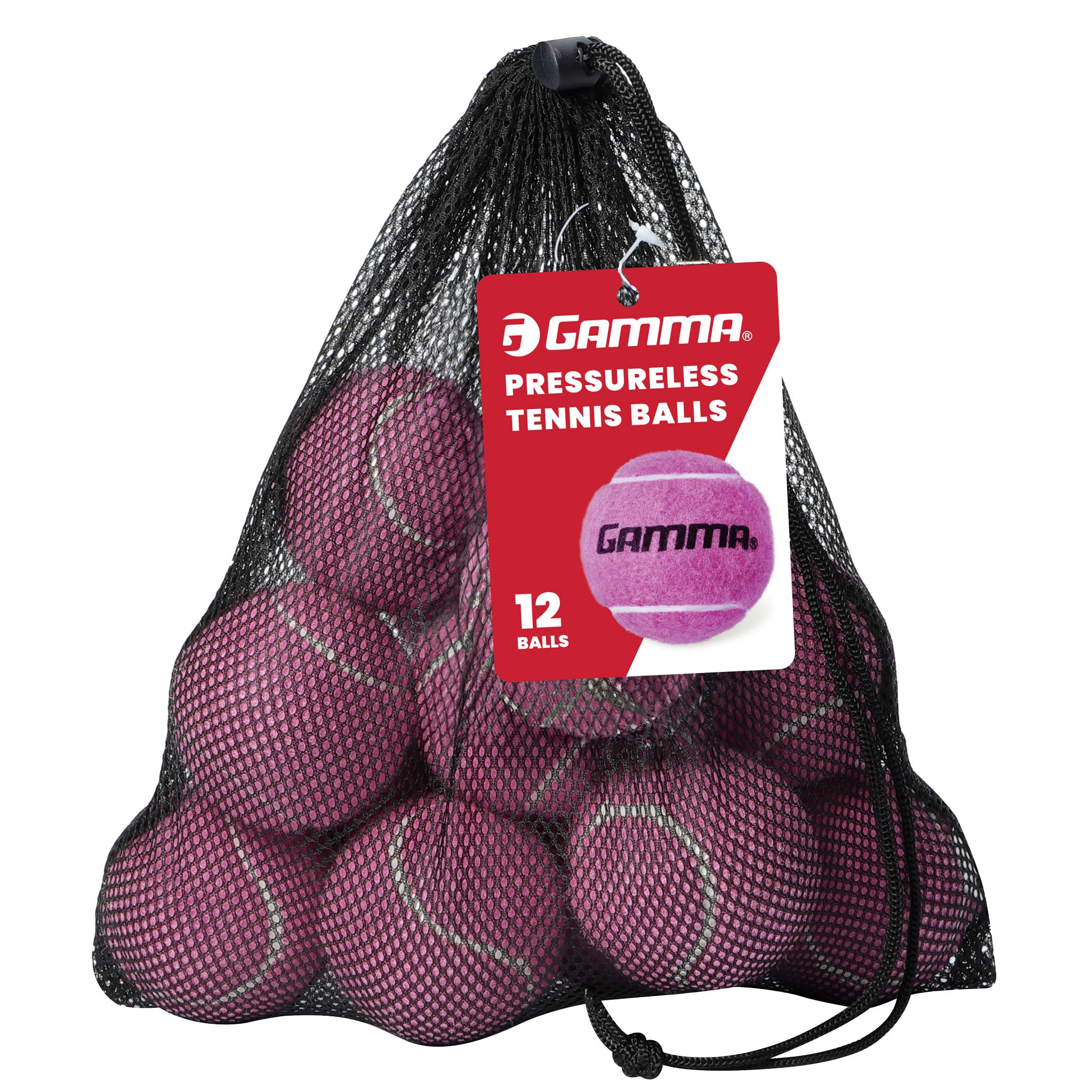 GAMMA Pressureless Tennis Balls For Tennis Practice And Lessons