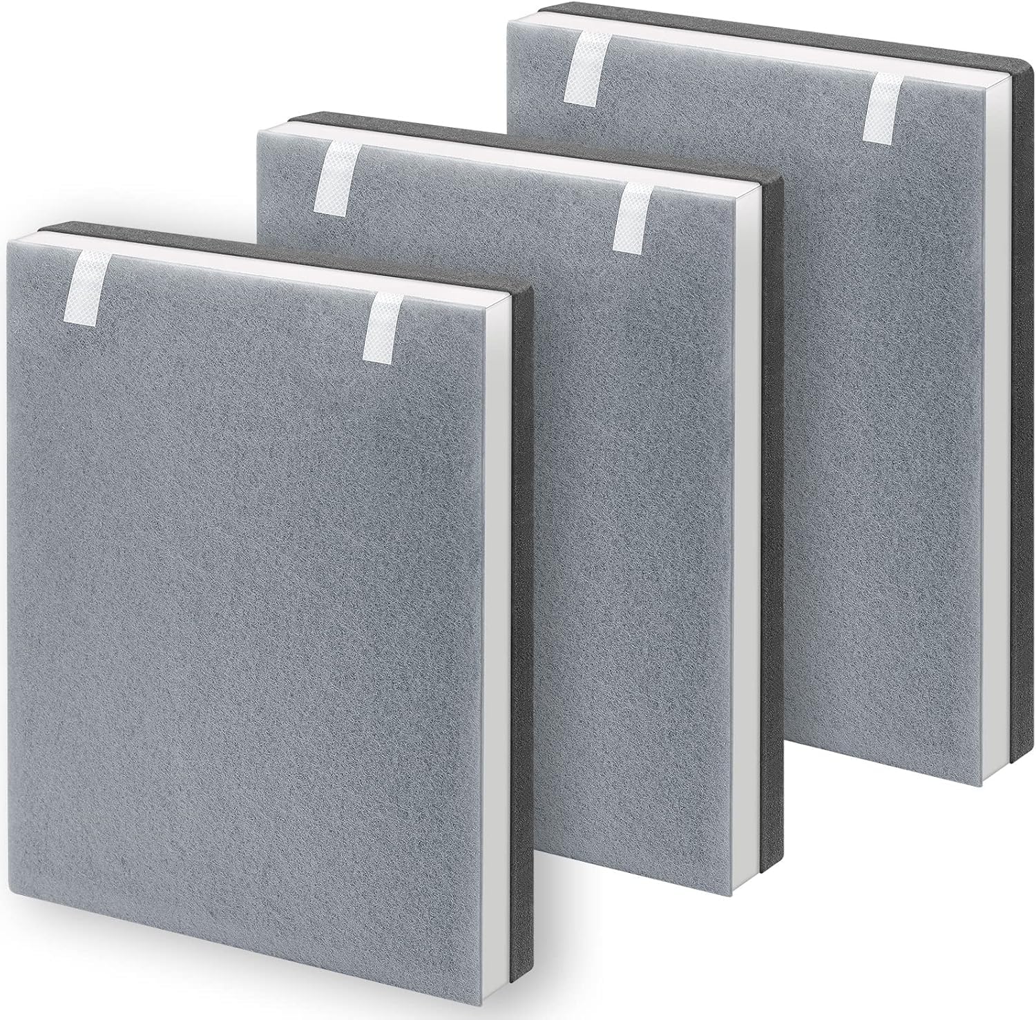 3 Pack Vital 100 Replacement Filter Compatible with LEVOIT Vital 100 Air Purifier, High-Efficiency Activated Carbon Filter Set, Part Number 100-RF