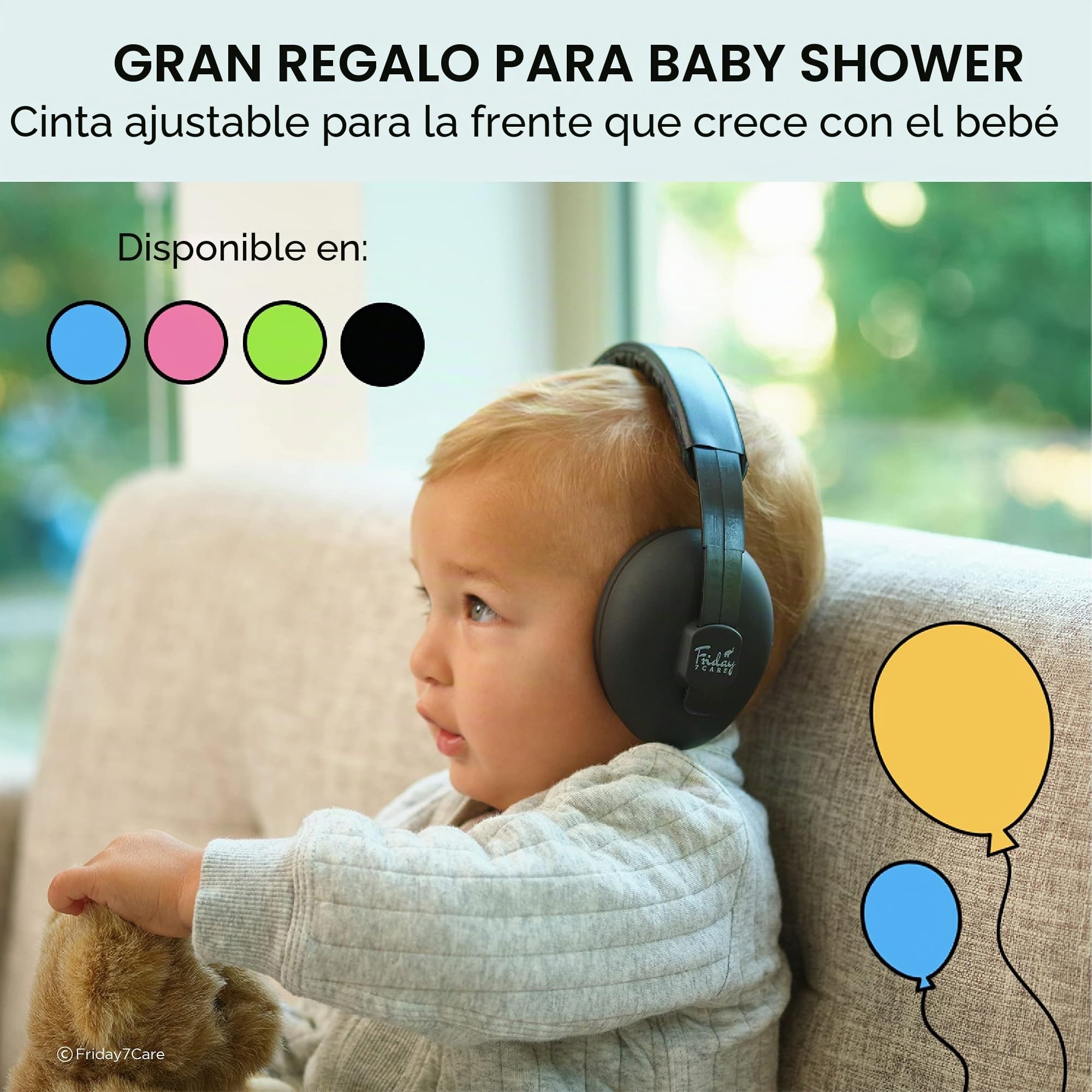Fridaybaby - Protección para los oídos para bebés (0 - 2+ años)