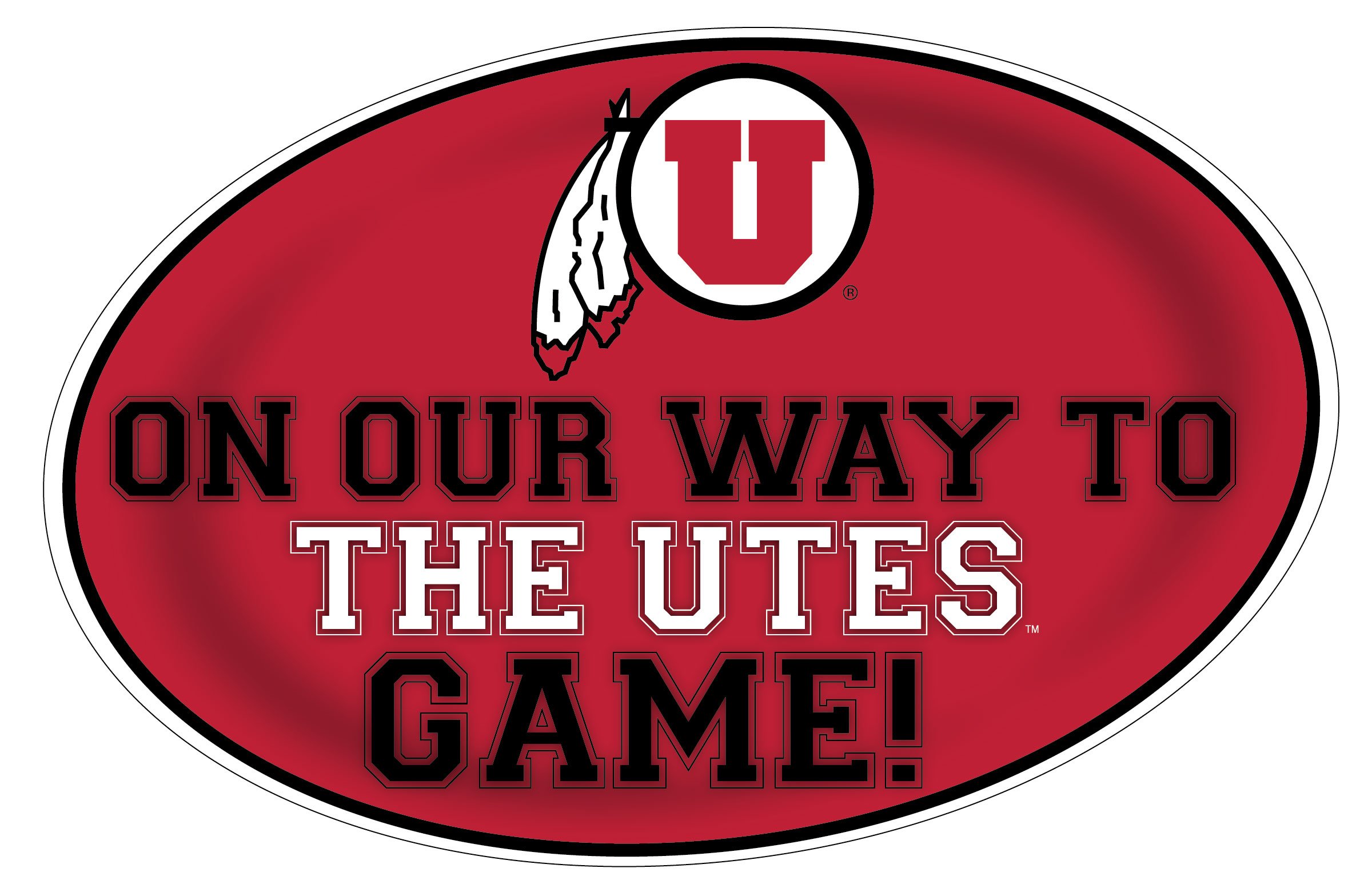 Utah Utes Game Day Magnet Set of 2 Officially Licensed Collegiate Product