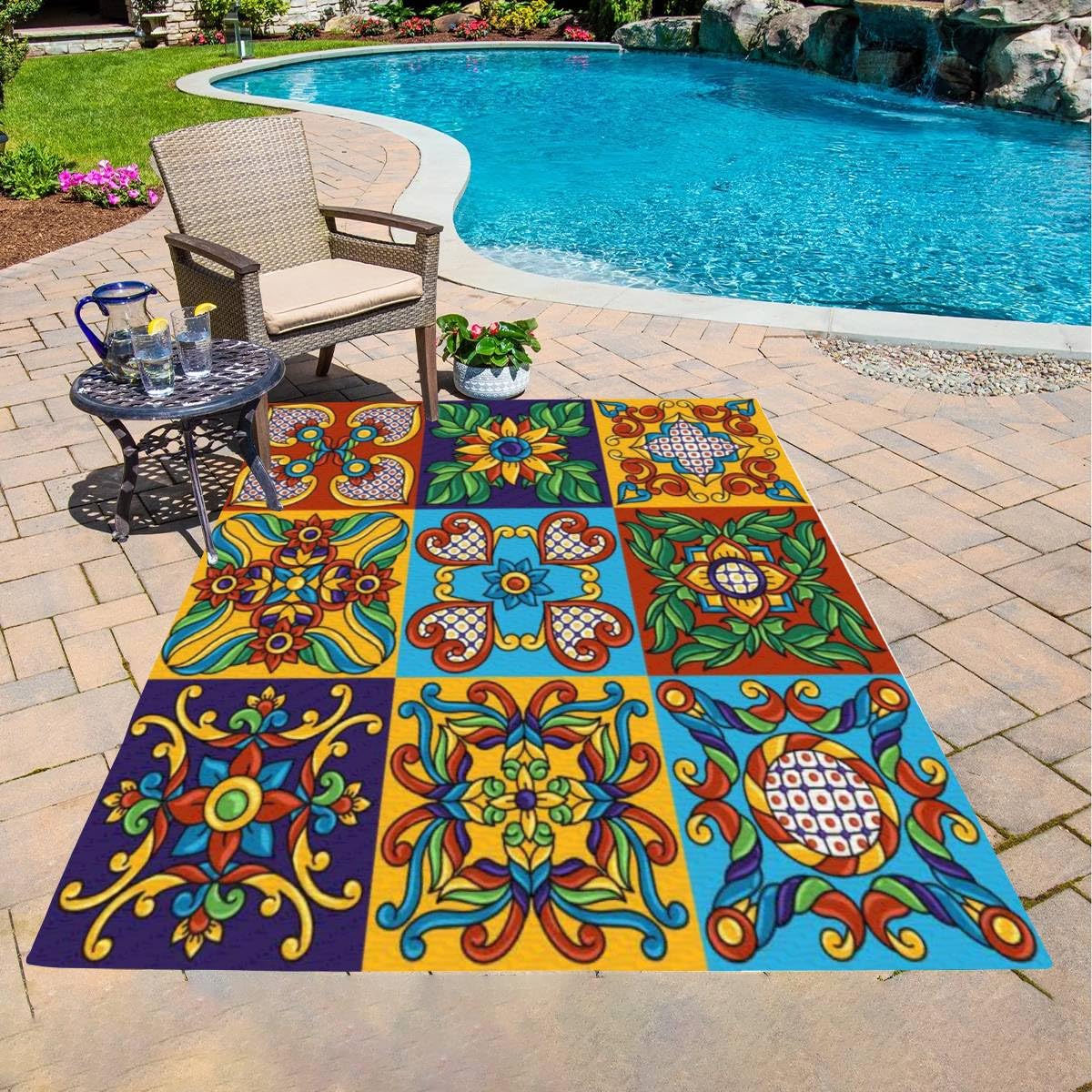 Mexican Inspired Outdoor Space