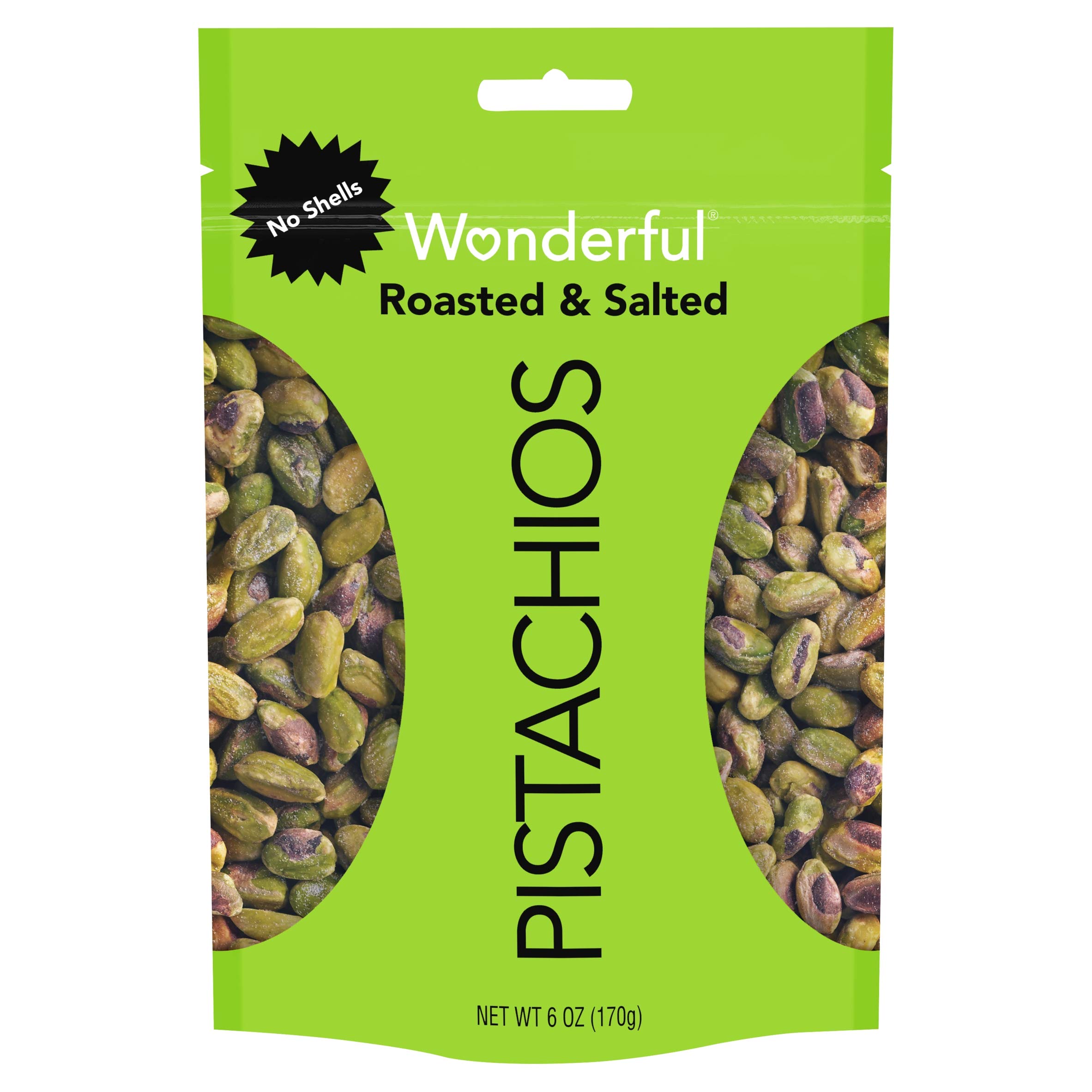 Wonderful Pistachios Shld, 6 Ounce