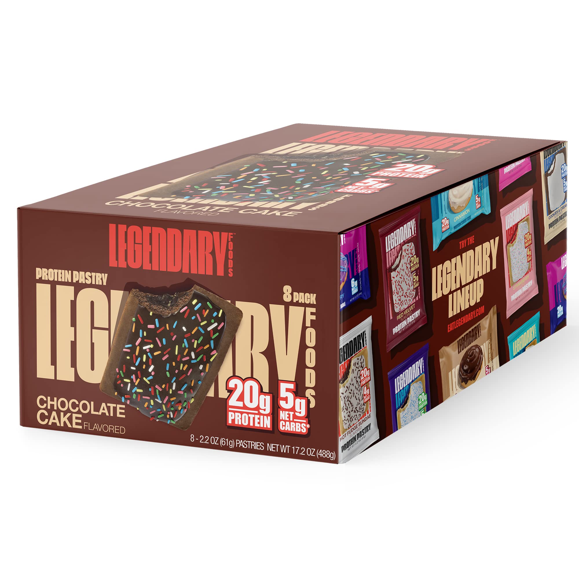Buy Legendary Foods 20 gr Protein Pastry Low Carb Tasty Protein Bar