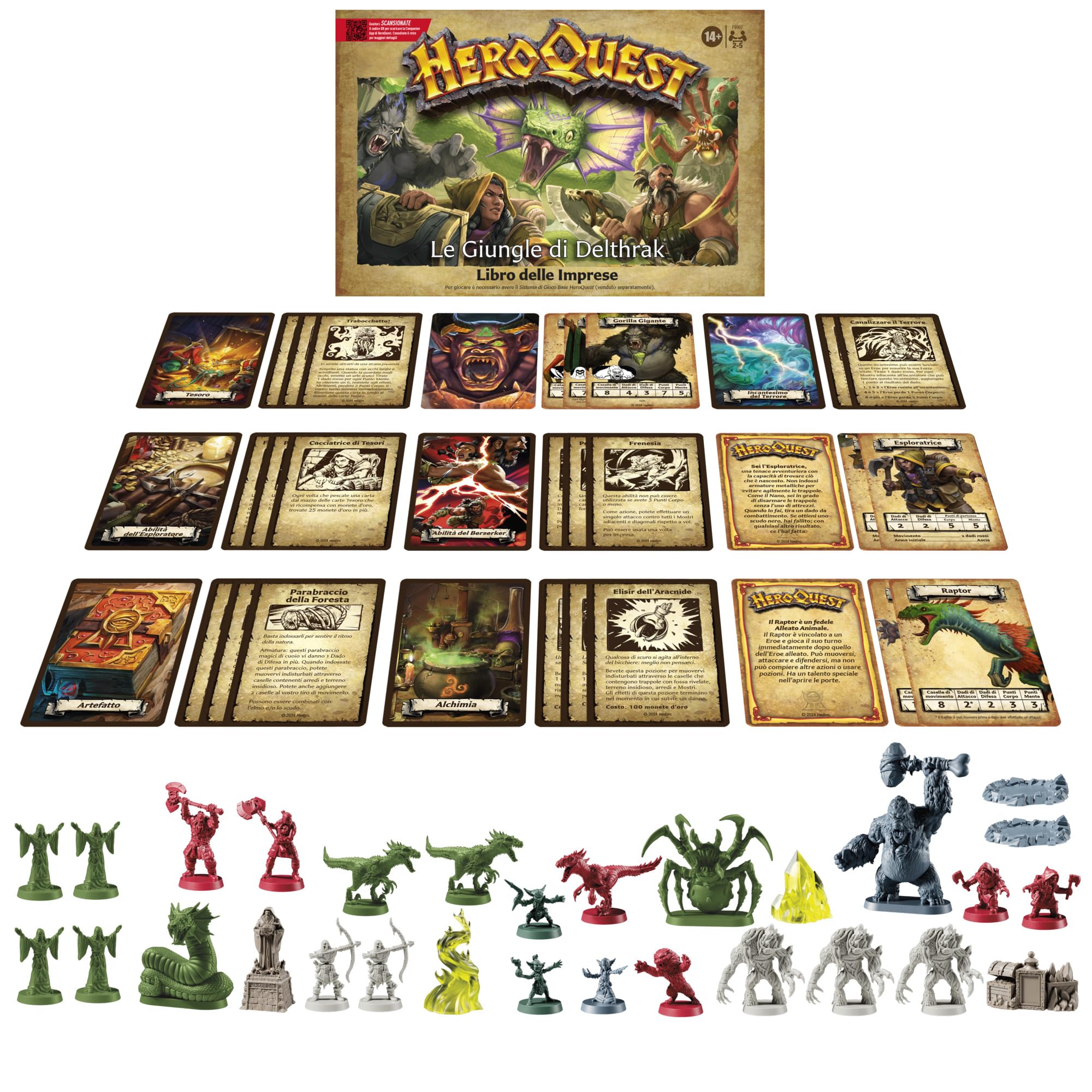 HEROQUEST JUNGLES OF DELTHRAK