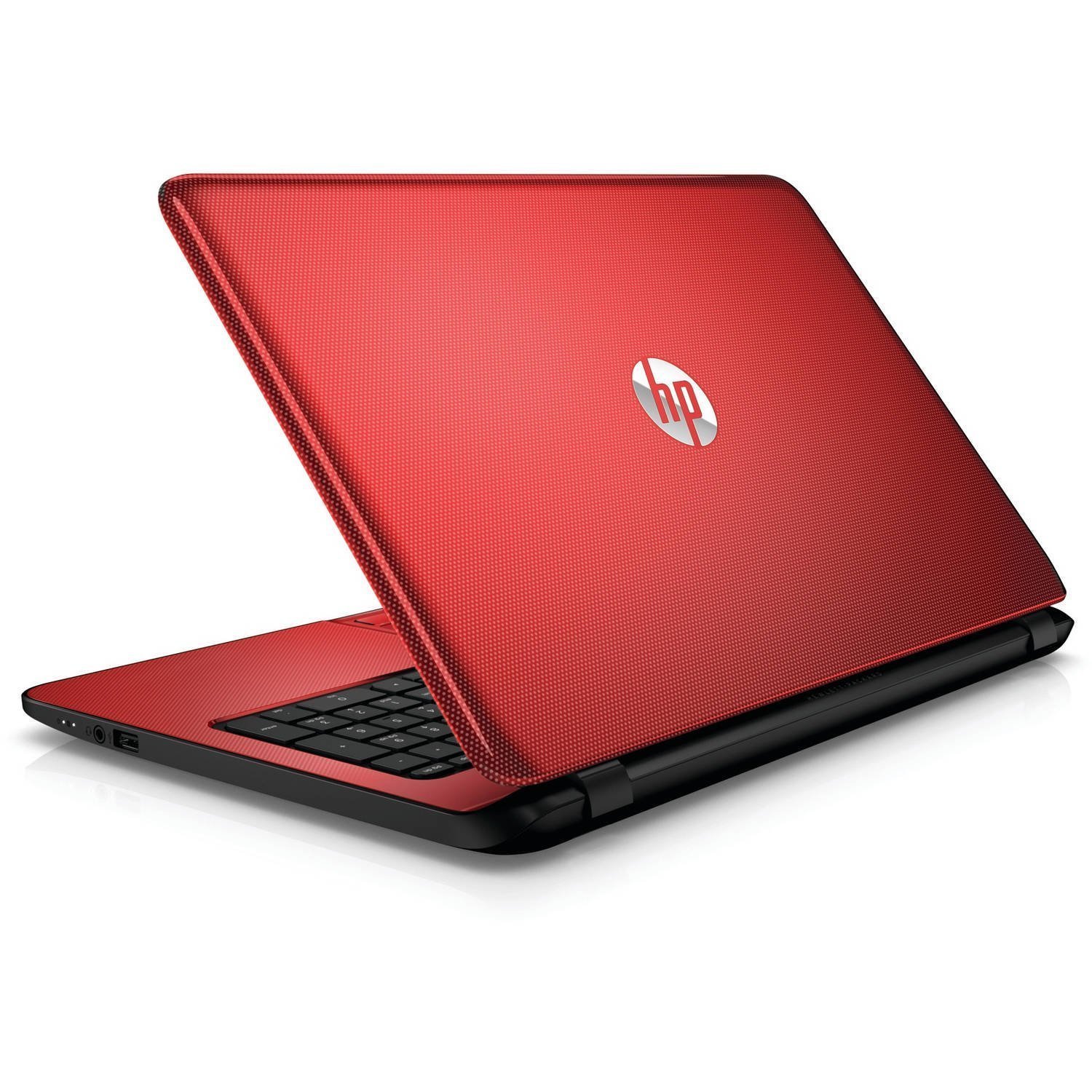 HP 15.6 Laptop PC Roja con Intel Quad Core 2.16 GHz CPU, 4 GB de