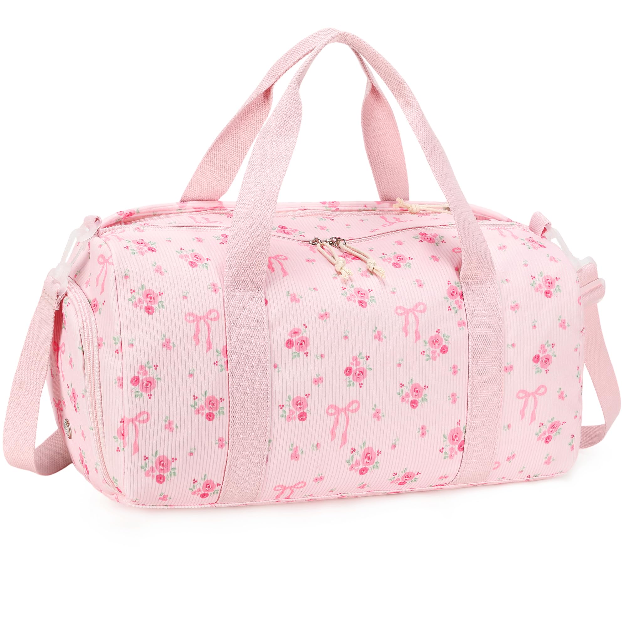 Duffle Bag Girls Kids Cute Gym Bag with Shoes Compartment & Wet Separation Waterproof Spo…
