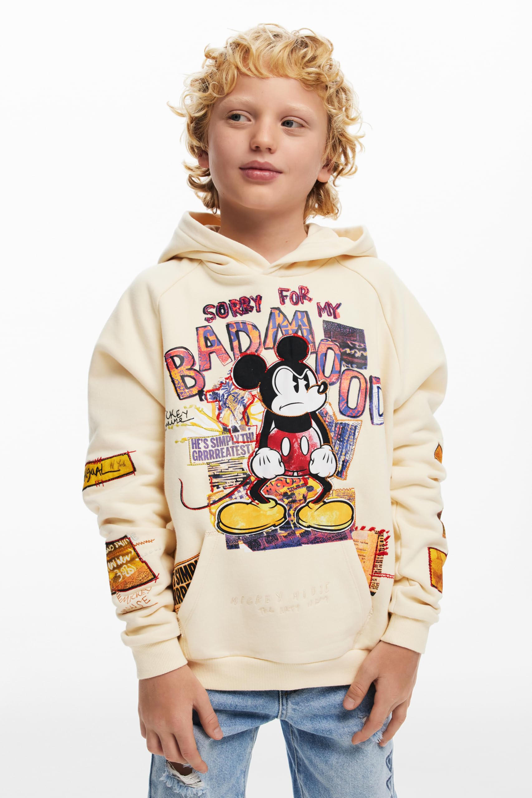 Desigual Sweat_Mickey_Mood Sweatshirt Niños (Pack de 1)