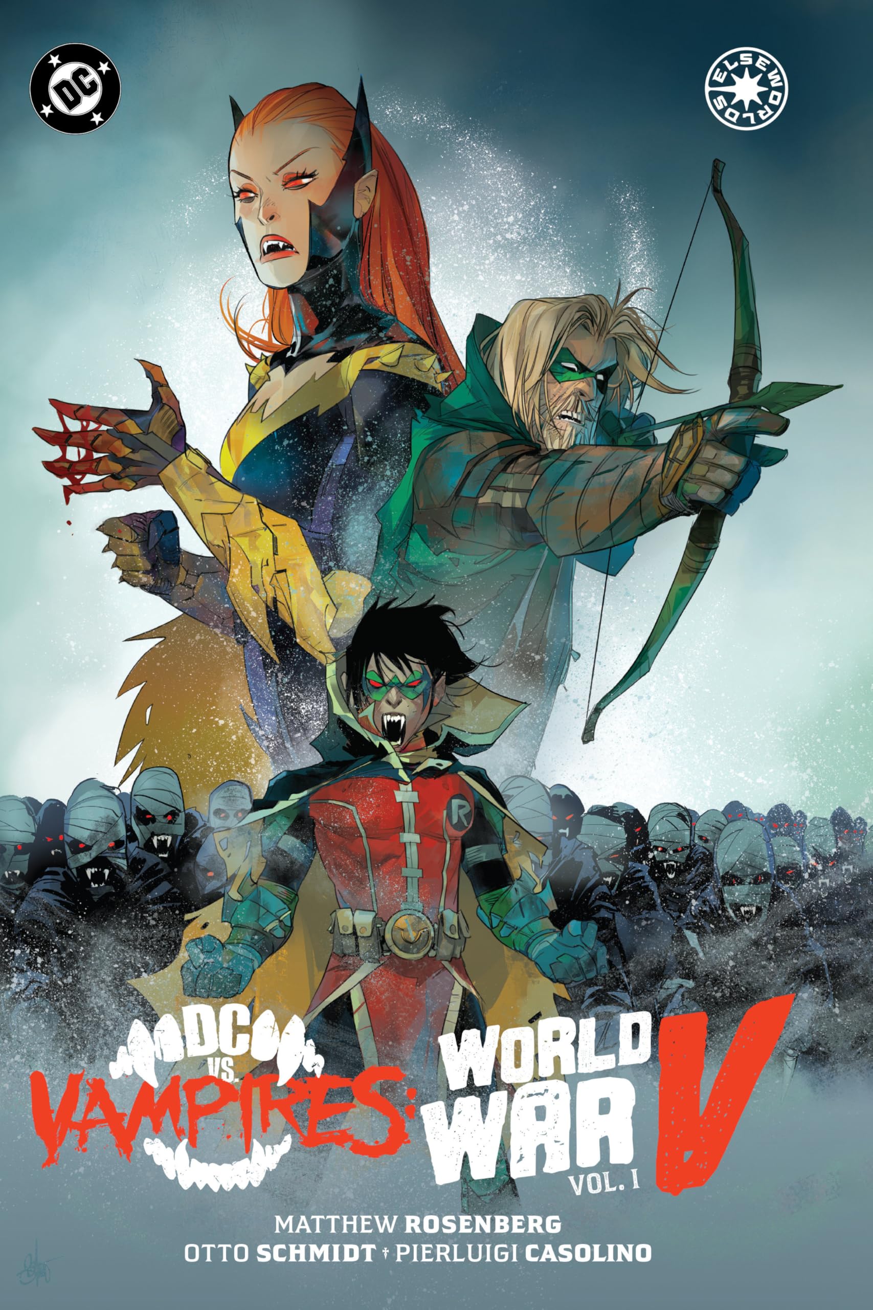 DC vs. Vampires: World War V Vol. 1 by Matthew Rosenberg (Hardback Book)