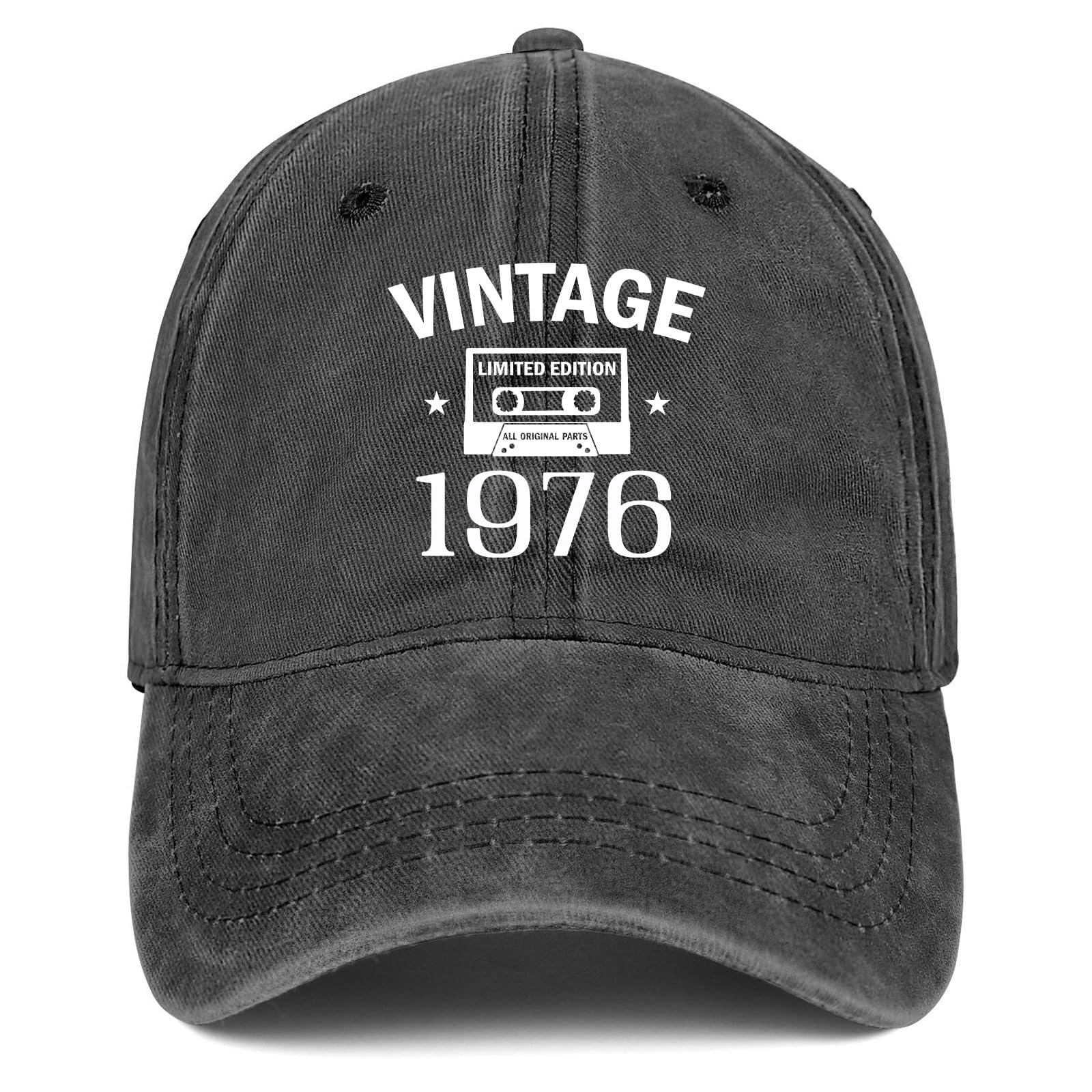 50th Birthday Gifts for Men Women 1976 Hats Vintage 1976 Baseball Cap for 50 Year Old Birthday Gifts for Fathers Mothers Day