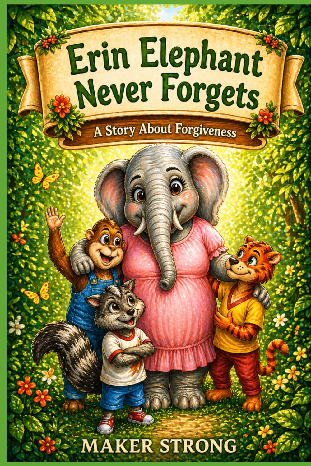 Erin Elephant Never Forgets: A Story About Forgiveness (Strong Youngsters Book Series)