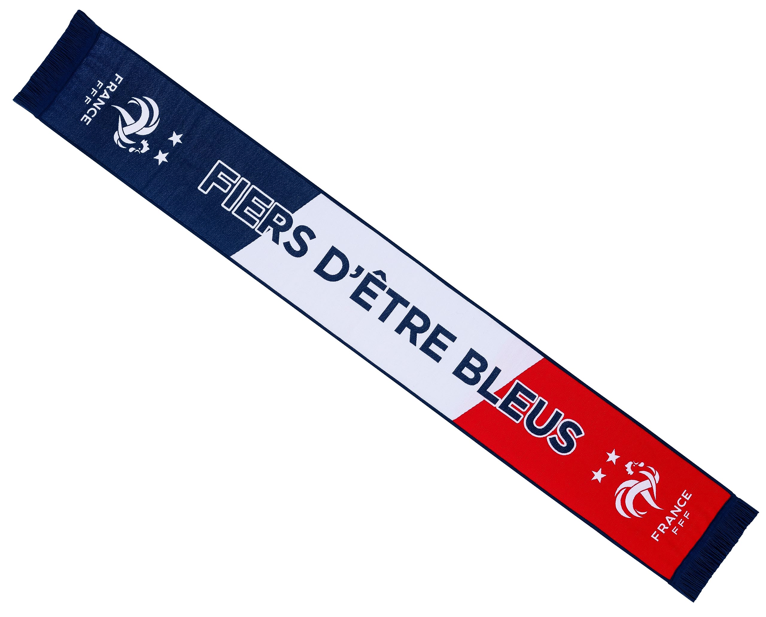Écharpe Supporter Officielle FFF Équipe De France De Football - Collection 100% Officielle Acrylique 140x20cm