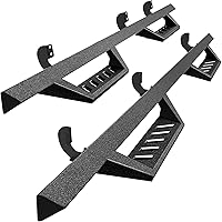 Tyger Auto LanderX Running Boards for 2005-2026 Nissan Frontier Crew Cab - Triangular Drop Steps, Heavy-Duty Nerf Bars TG-LX3N82398