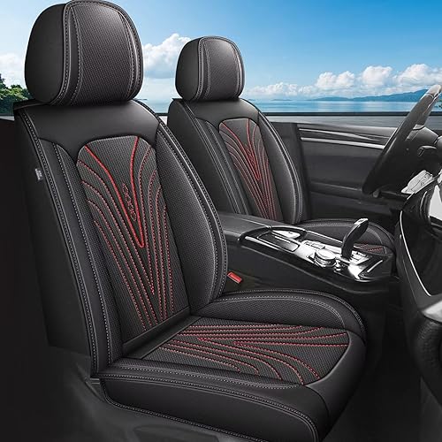 Vista 74 de Juego completo de fundas de asiento de automóvil para Ford Explorer 2004-2023, 2024 2025-5, fundas de asiento de automóvil, impermeables, Negro- gris
