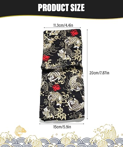 Miniatura 5 de YAKEFLY Cubierta universal para botas de cambio, elemento japonés, cubierta de arranque de palanca de cambios antigua, cubierta antipolvo de bota,