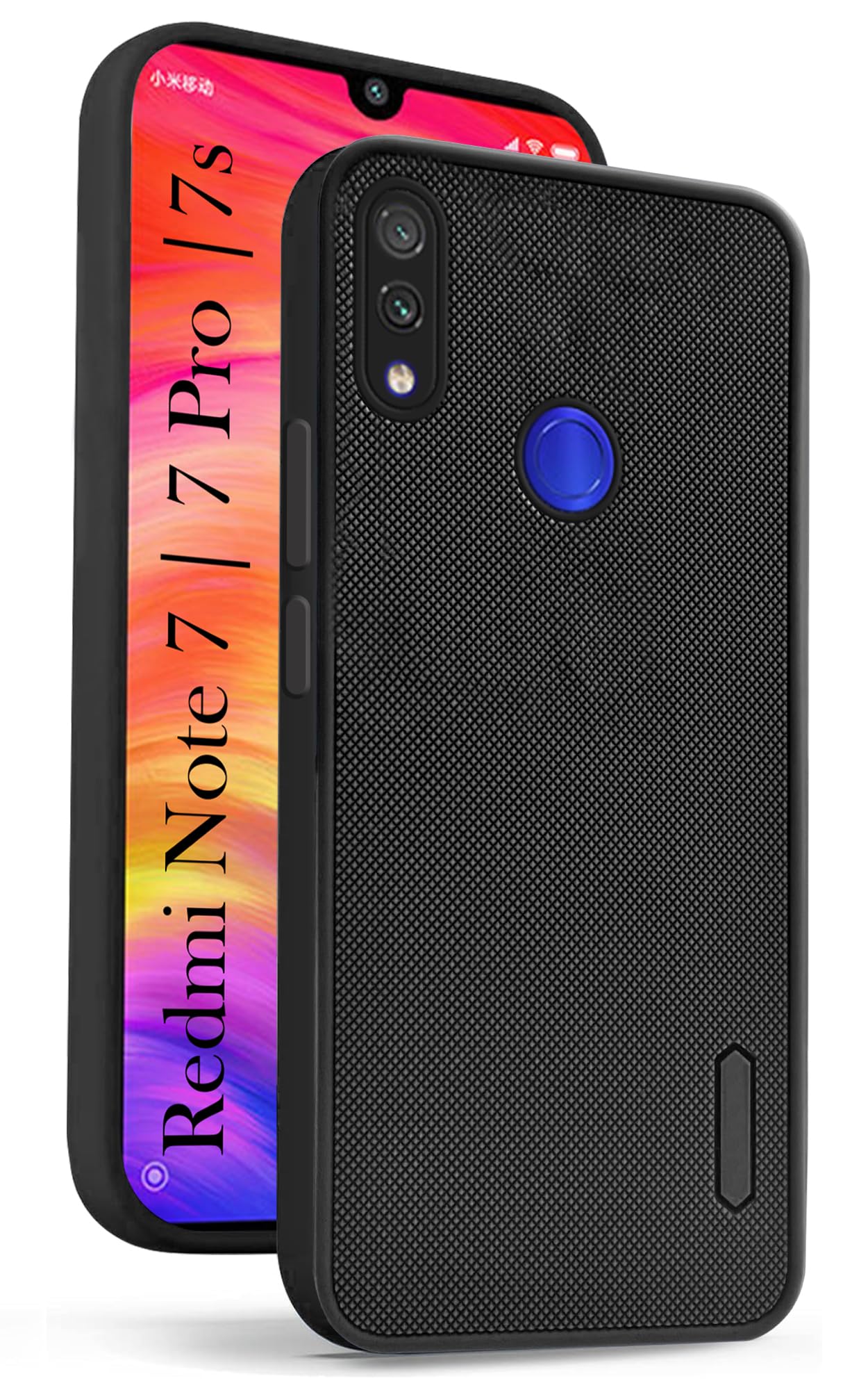 Jkobi Back Cover Case for Redmi Note 7 | Note 7S | Note 7 Pro (Textured Grip Design | Camera Protection | Slim and Light Weight | Soft Touch and Feel | Black) (B0D17RTXNC) Amazon Price History, Amazon Price Tracker