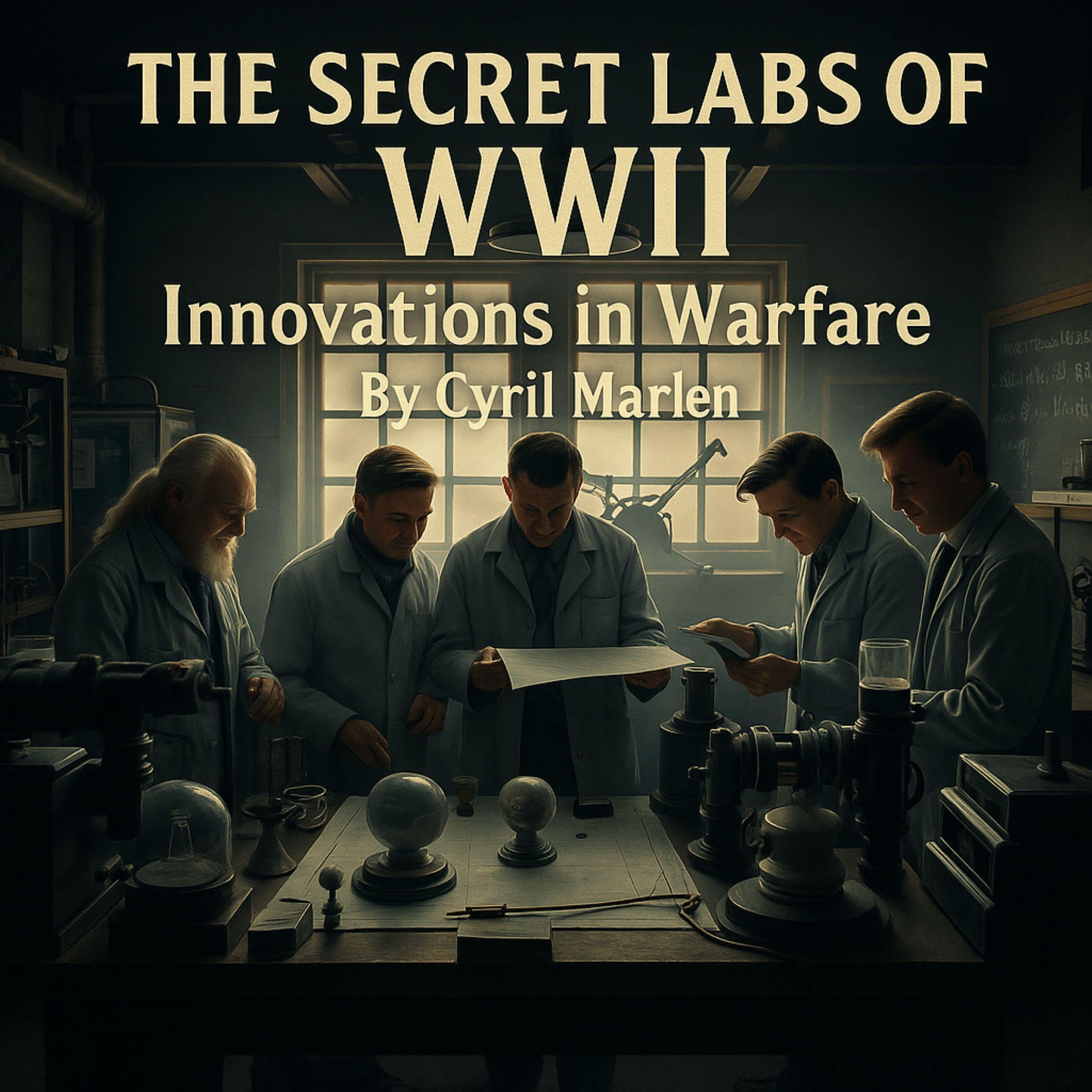 Cover art for The Secret Labs of WWII: Innovations in Warfare