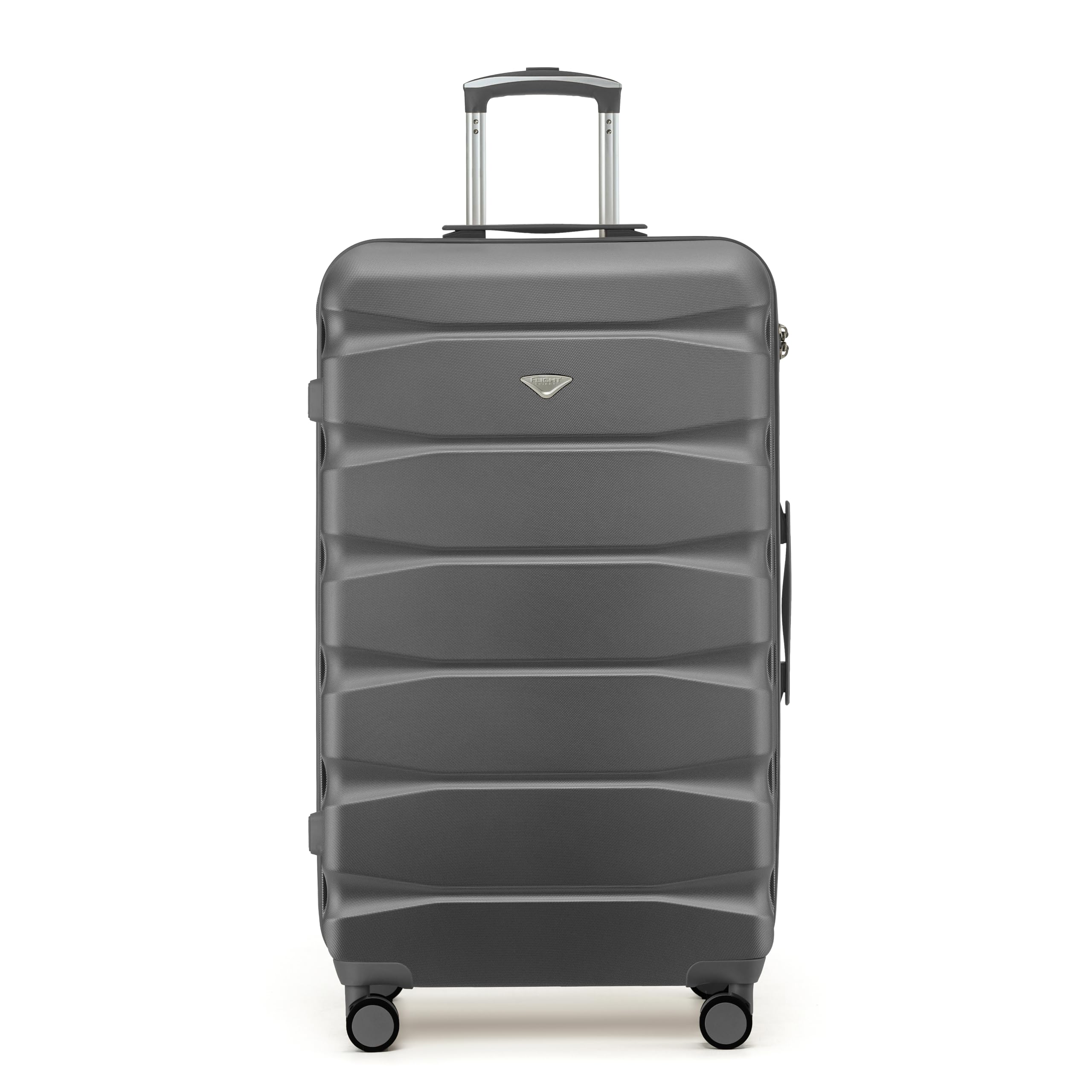 Flight Knight Lightweight 4 Wheel ABS Hard Case Medium Suitcase Approved for Over 100 Airlines Including easyJet, British Airways, Ryanair, Jet2, Emirates & Many More - Check-in Medium Size 25" — view 83