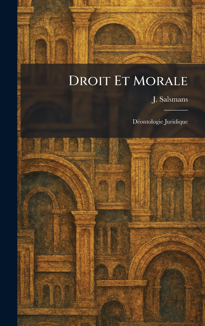 Droit Et Morale: Déontologie Juridique