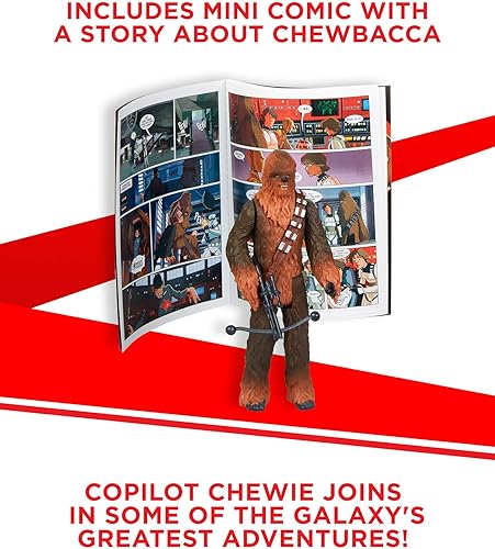 Miniatura 4 de STAR WARS Figura de Chewbacca y mini cómic de Galaxy of Adventures